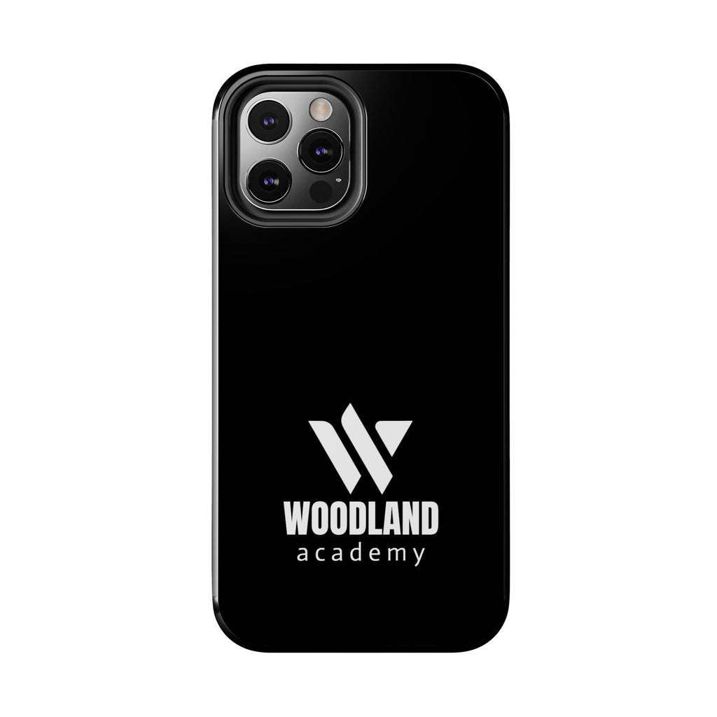 36 - Woodland Academy Tough Phone Case — Minimal Logo Protective iPhone Case