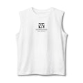 111 - Woodland Academy Muscle Tank — Minimal Black Gym Tank Top