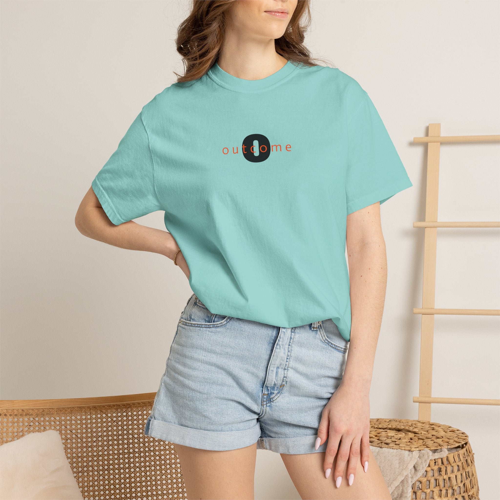91 - Outcome Leadership- New Opportunity- Multi Color T-Shirt — Minimal Logo Tee for Leaders & Coaches