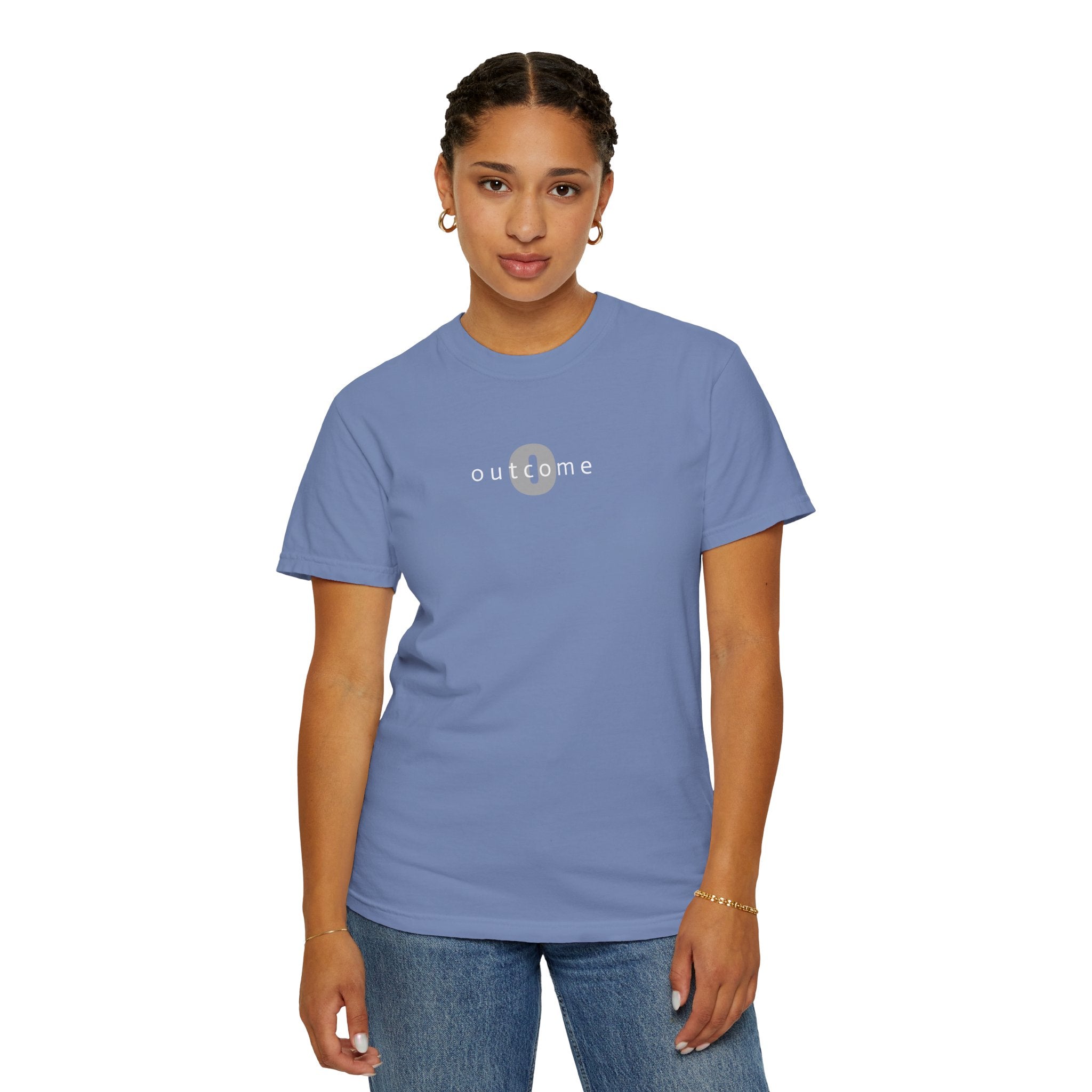 91 - Outcome Leadership- Dream Works Multi Color T-Shirt — Minimal Logo Tee for Leaders & Coaches