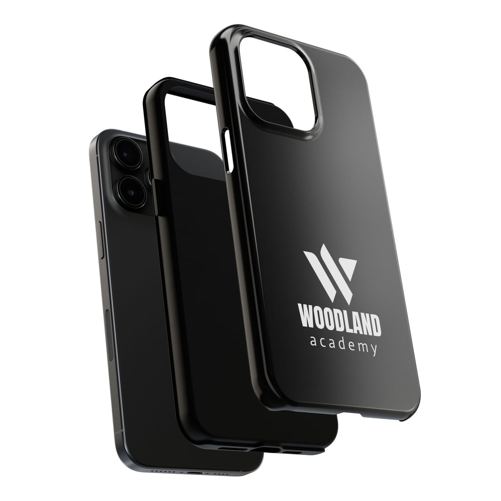 36 - Woodland Academy Tough Phone Case — Minimal Logo Protective iPhone Case
