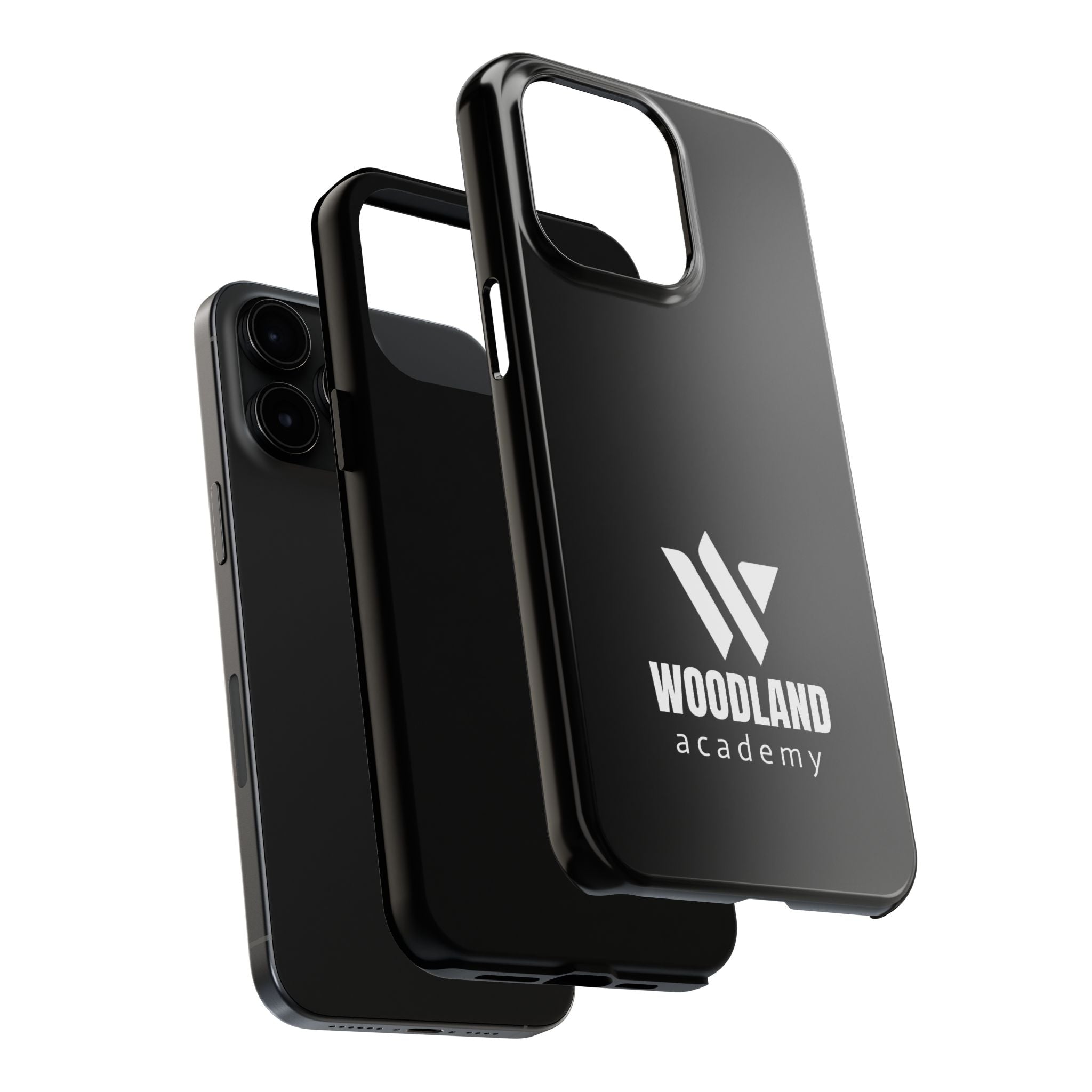36 - Woodland Academy Tough Phone Case — Minimal Logo Protective iPhone Case