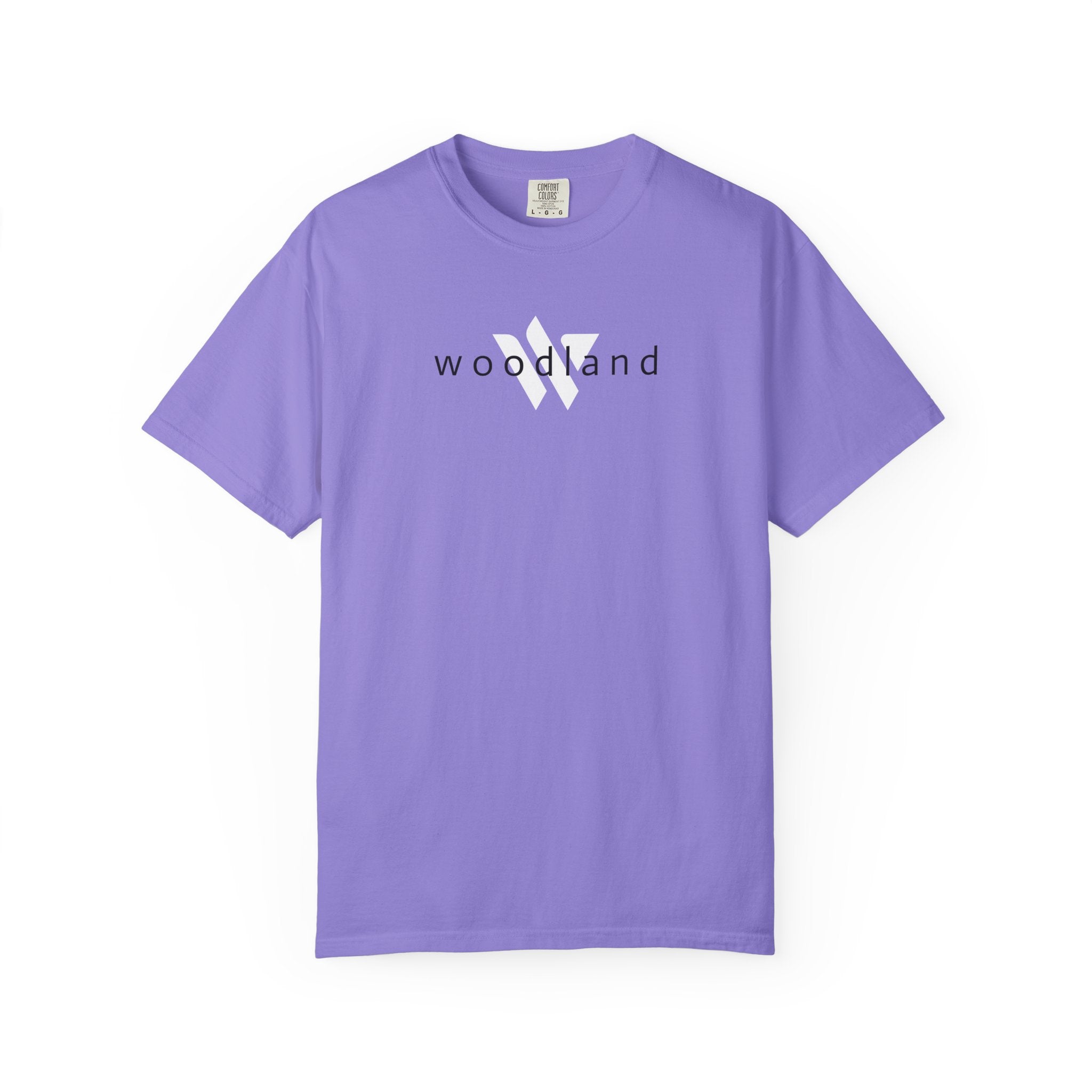 11 - WOODLAND Multi Color T-Shirt — Minimal Logo Tee for Leaders & Coaches