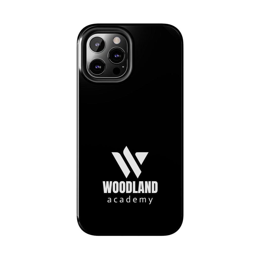 36 - Woodland Academy Tough Phone Case — Minimal Logo Protective iPhone Case
