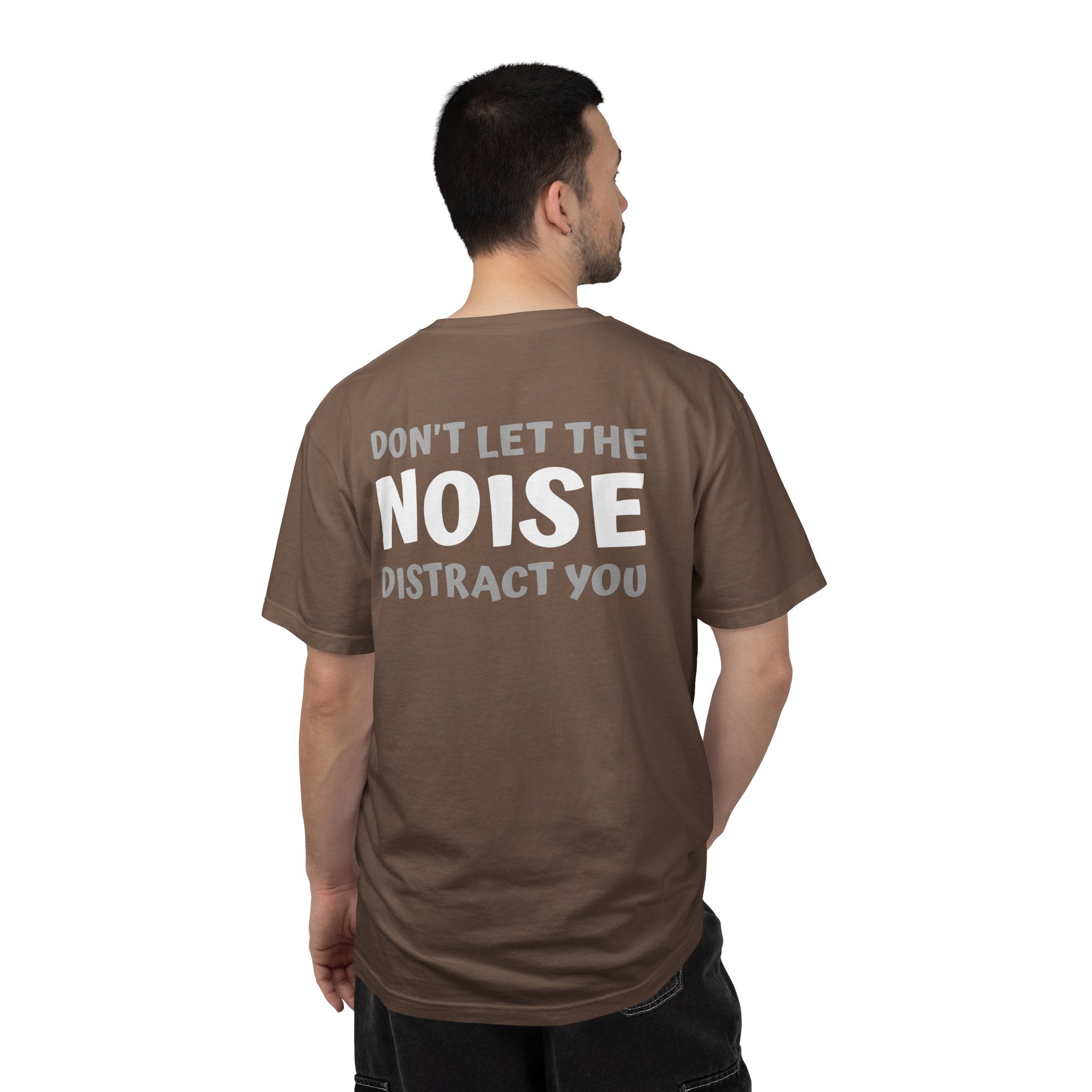 91 - Outcome Leadership- Noise - Multi Color T-Shirt — Minimal Logo Tee for Leaders & Coaches