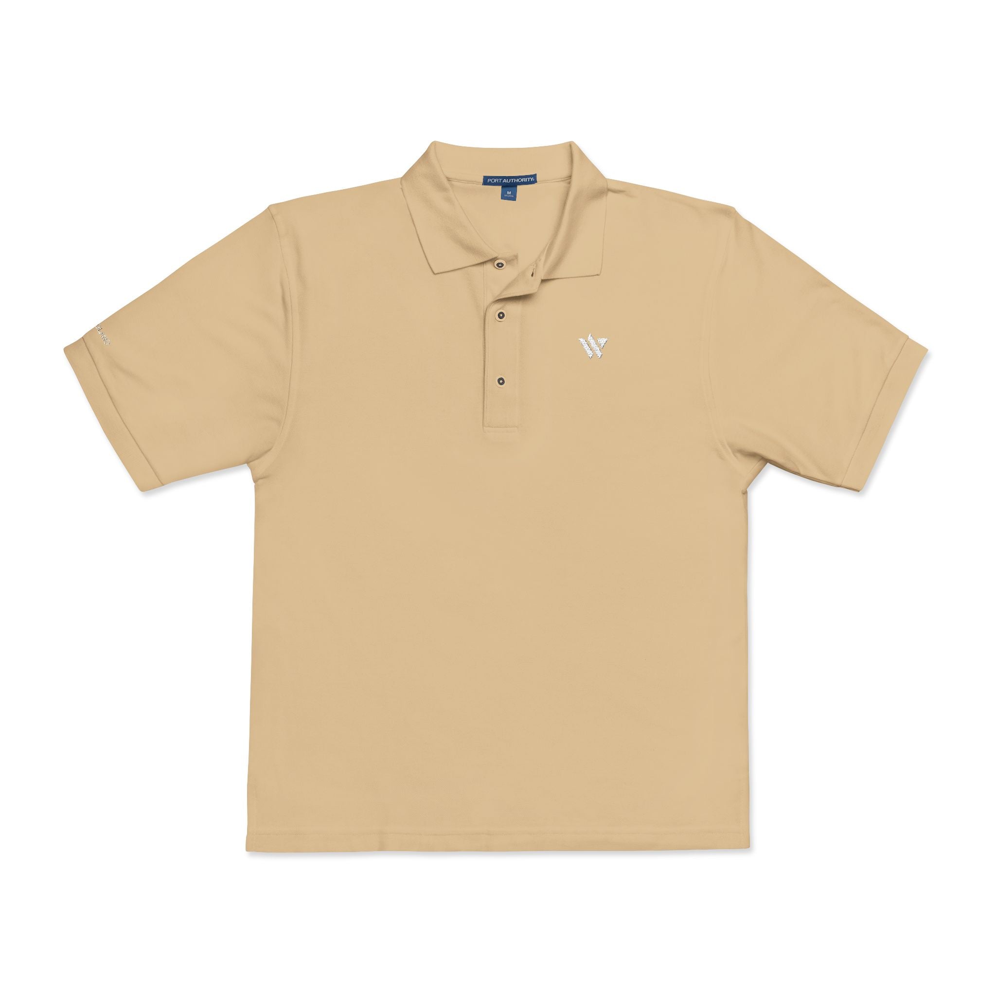 114 - Woodland Embroidered Multi Color Classic Polo Shirt — Small Chest Crest Logo