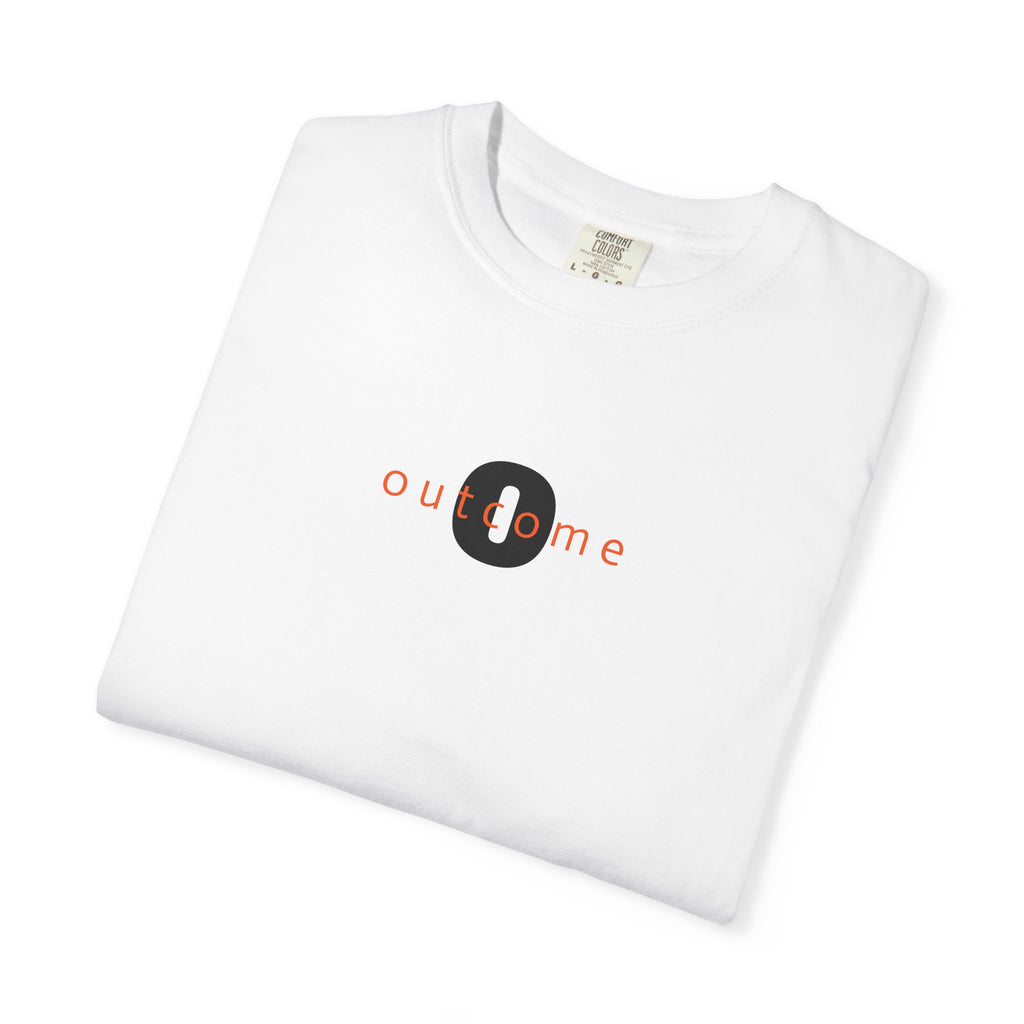 91 - Outcome Leadership- Strong Link Multi Color T-Shirt — Minimal Logo Tee for Leaders & Coaches