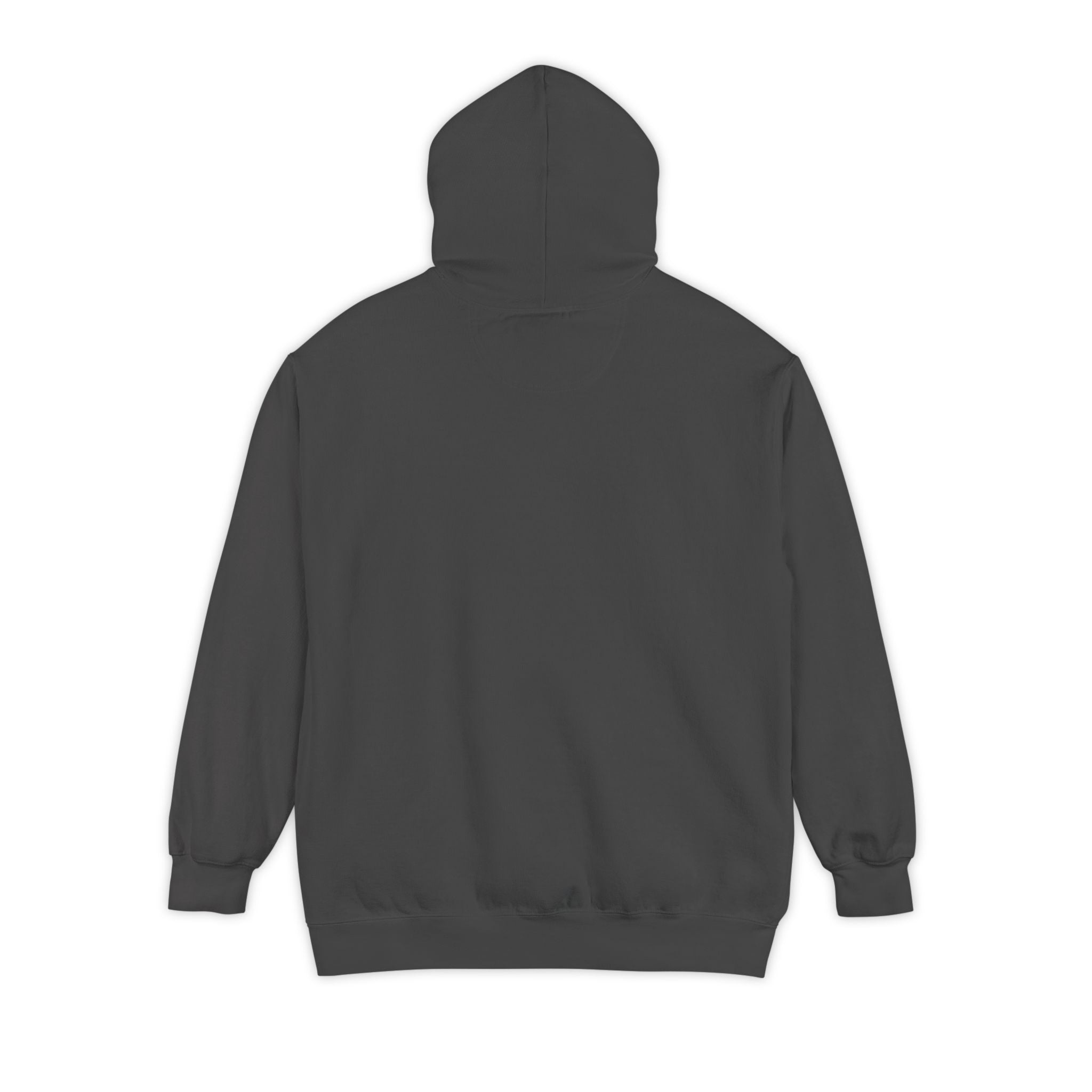 17 - Comfort Colors Embroidered Logo Hoodie — Garment-Dyed Cozy Pullover