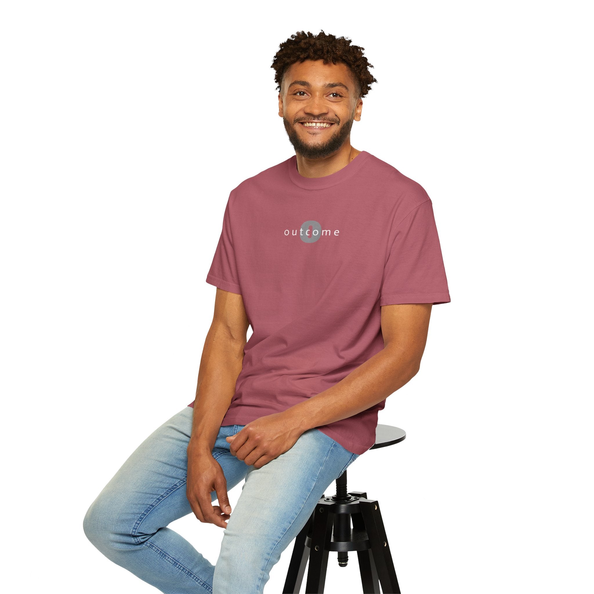 91 - Outcome Leadership- Fail Forward - Multi Color T-Shirt — Minimal Logo Tee for Leaders & Coaches