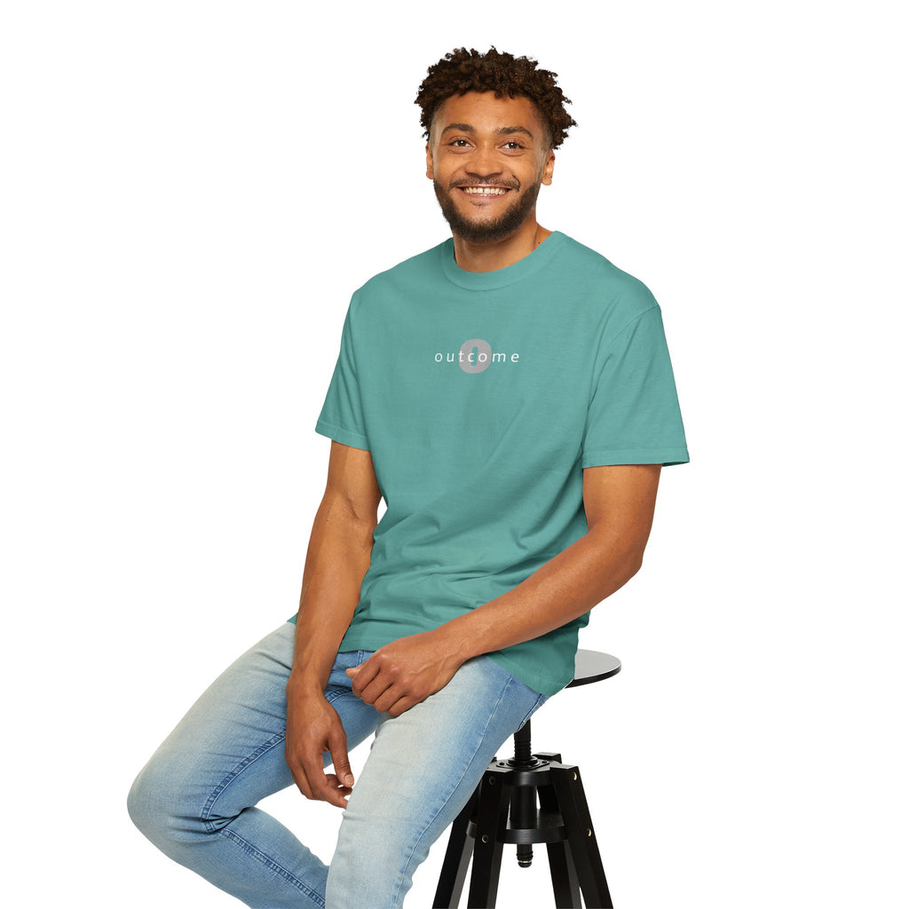 91 - Outcome Leadership - Influence Matters - Multi Color T-Shirt — Minimal Logo Tee for Leaders & Coaches