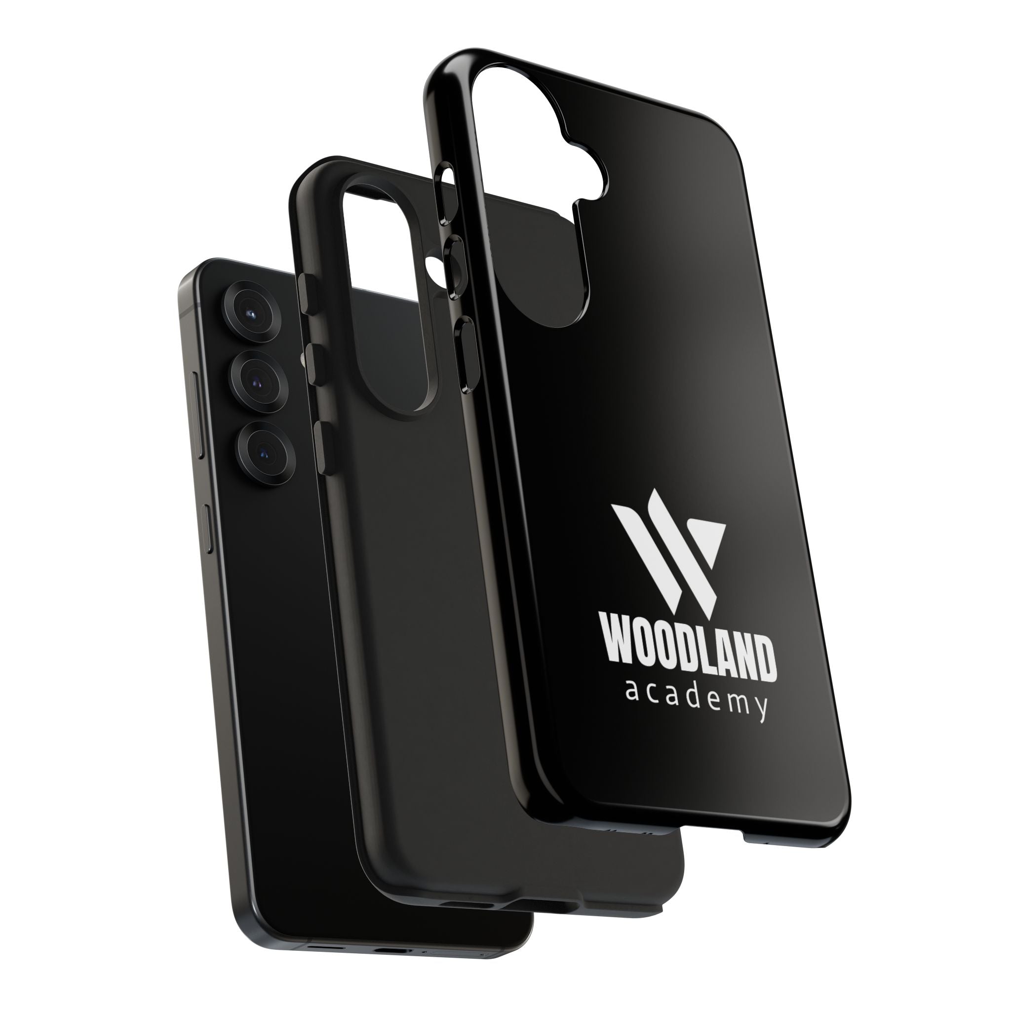 36 - Woodland Academy Tough Phone Case — Minimal Logo Protective iPhone Case