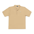 114 - Woodland Academy Embroidered Multi Color Classic Polo Shirt — Small Chest Crest Logo
