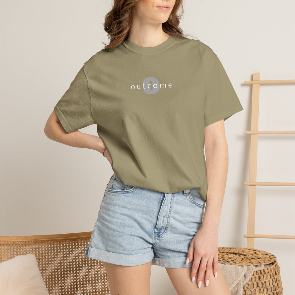 91 - Outcome Leadership Rowing Team Multi Color T-Shirt — Minimal Logo Tee for Leaders & Coaches