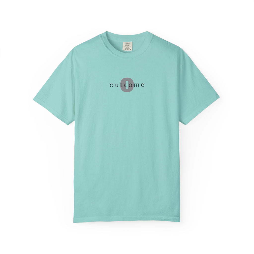 91 - Outcome Leadership- Celebrate Multi Color T-Shirt — Minimal Logo Tee for Leaders & Coaches