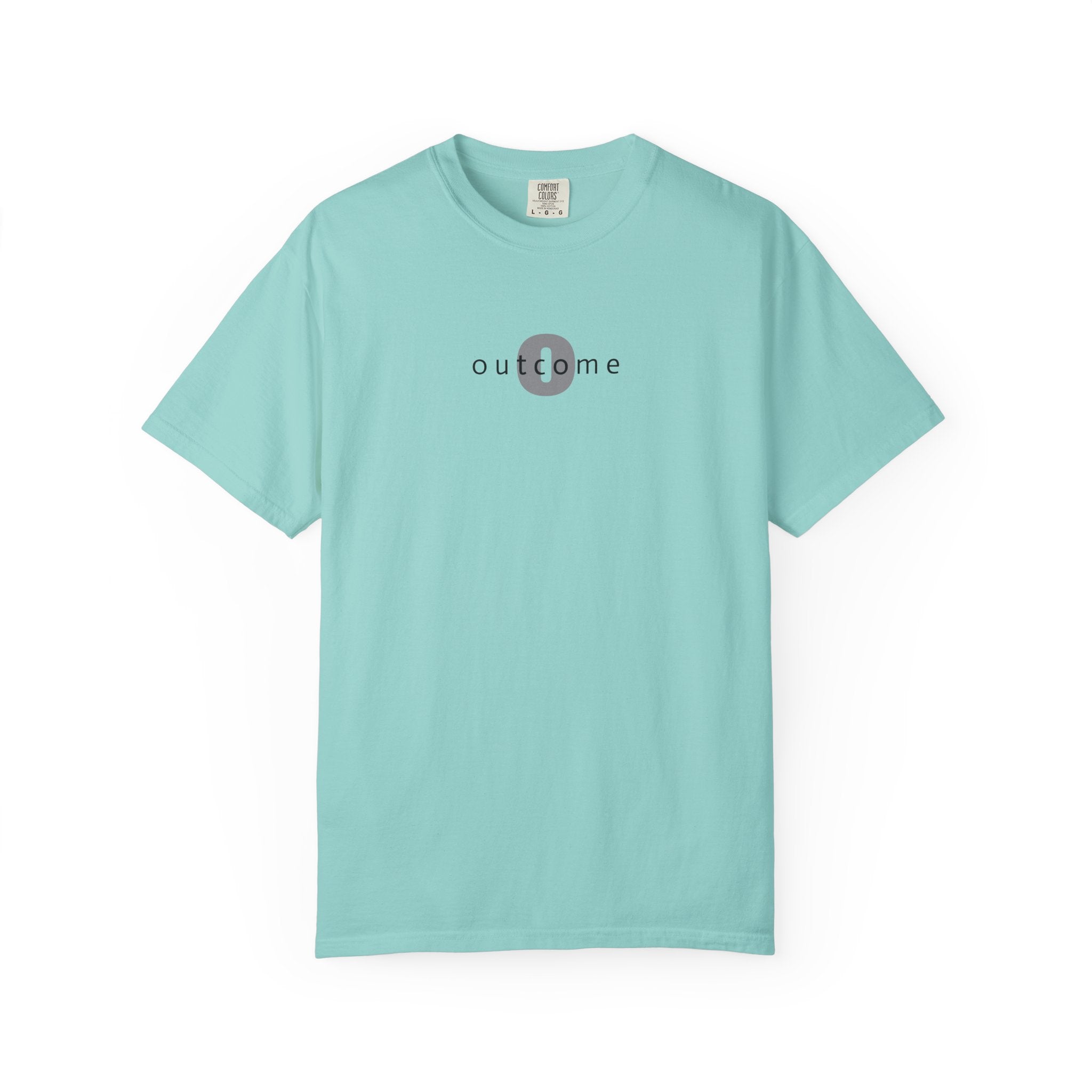 91 - Outcome Leadership- Celebrate Multi Color T-Shirt — Minimal Logo Tee for Leaders & Coaches