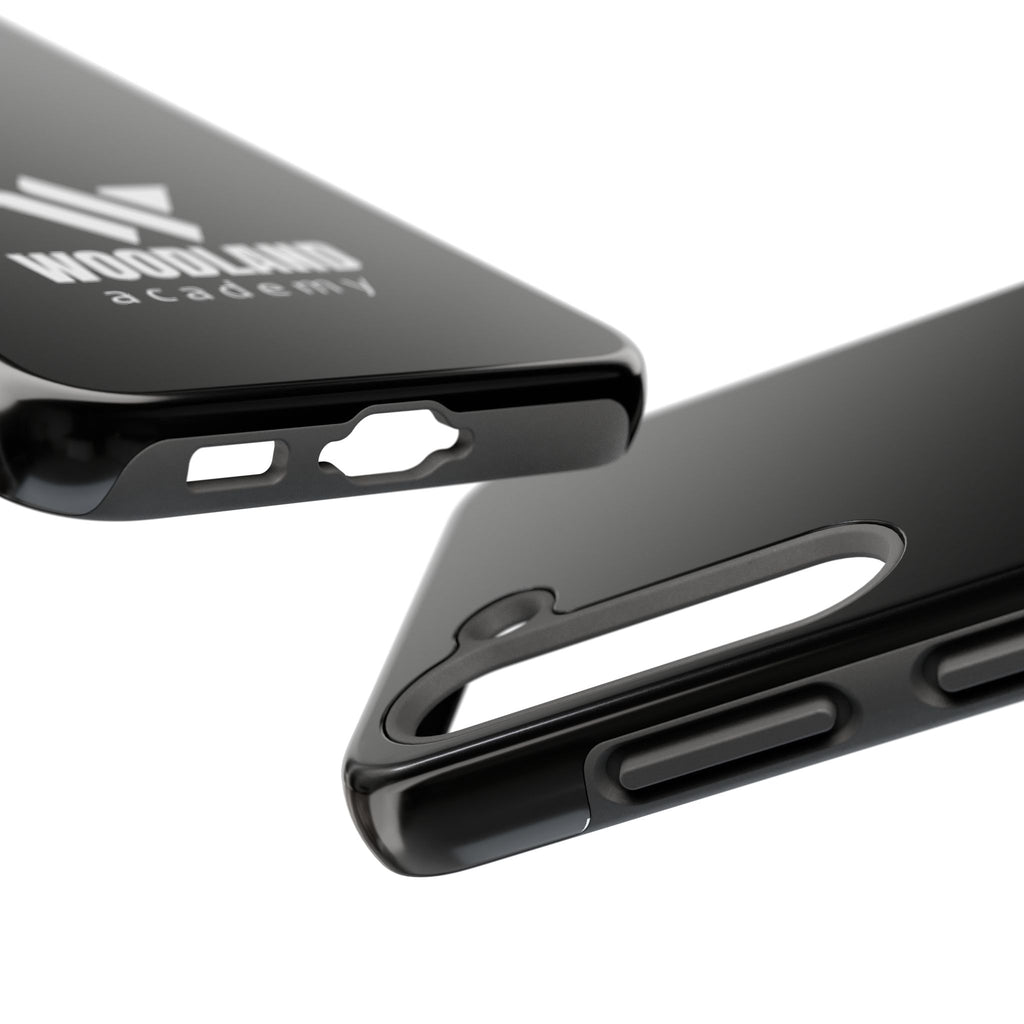 36 - Woodland Academy Tough Phone Case — Minimal Logo Protective iPhone Case