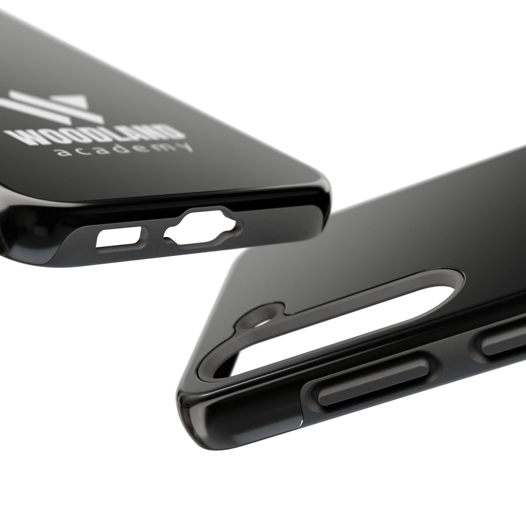 36 - Woodland Academy Tough Phone Case — Minimal Logo Protective iPhone Case