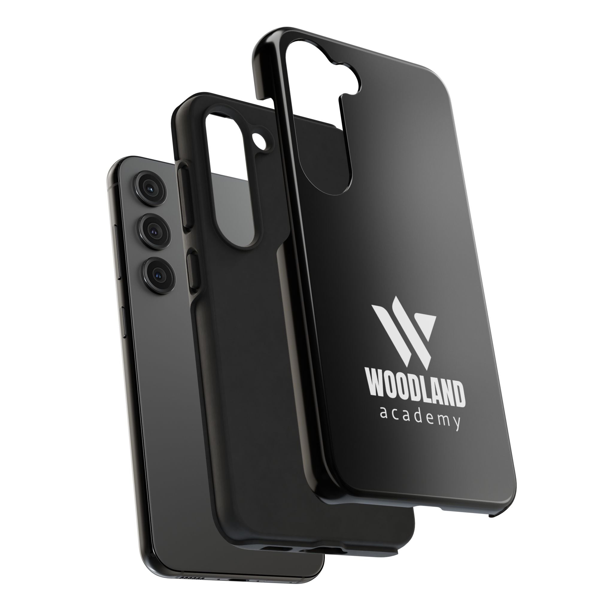 36 - Woodland Academy Tough Phone Case — Minimal Logo Protective iPhone Case