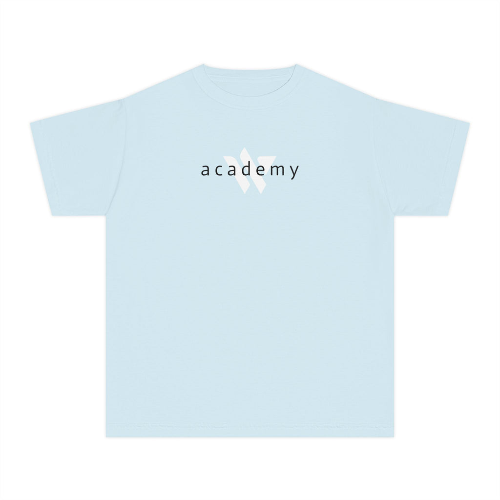 11 - Youth Multi Colors Academy Tee — Minimal Logo Kids T‑Shirt