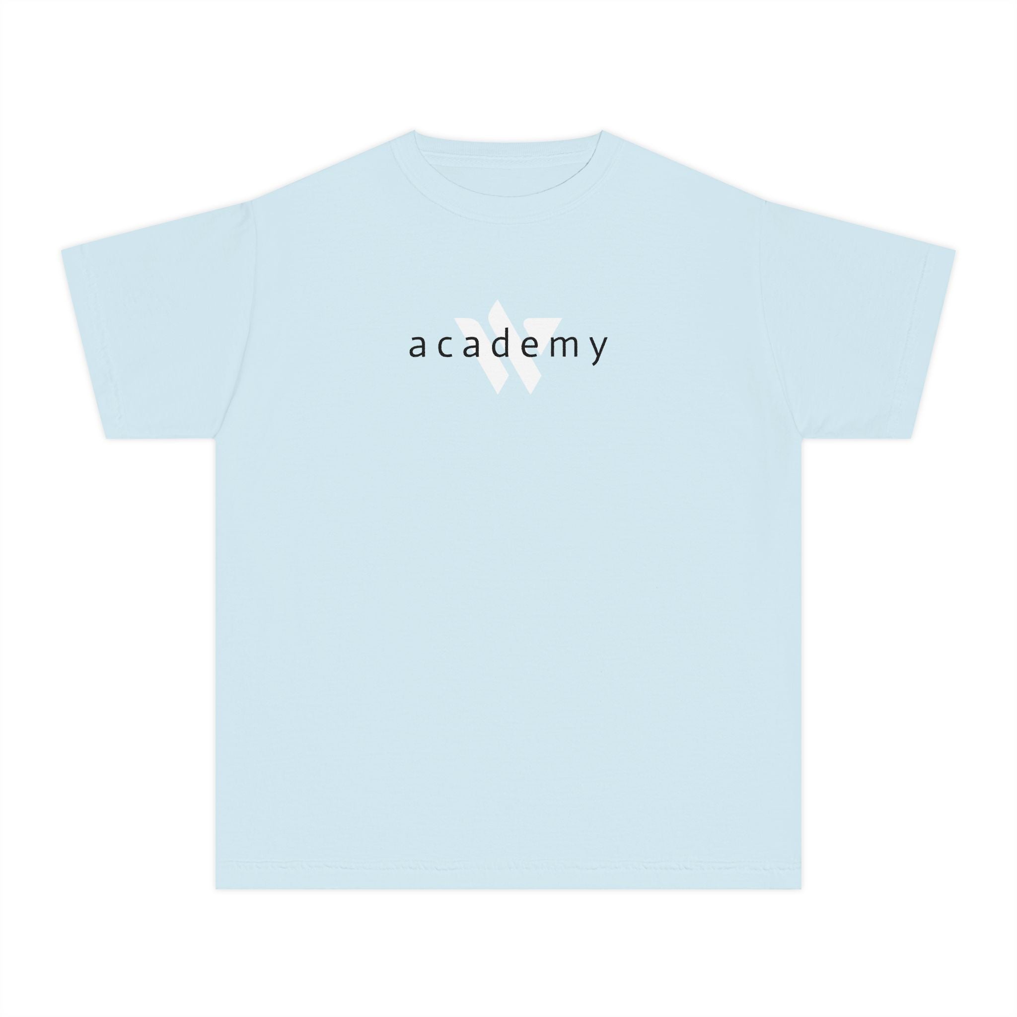 11 - Youth Multi Colors Academy Tee — Minimal Logo Kids T‑Shirt
