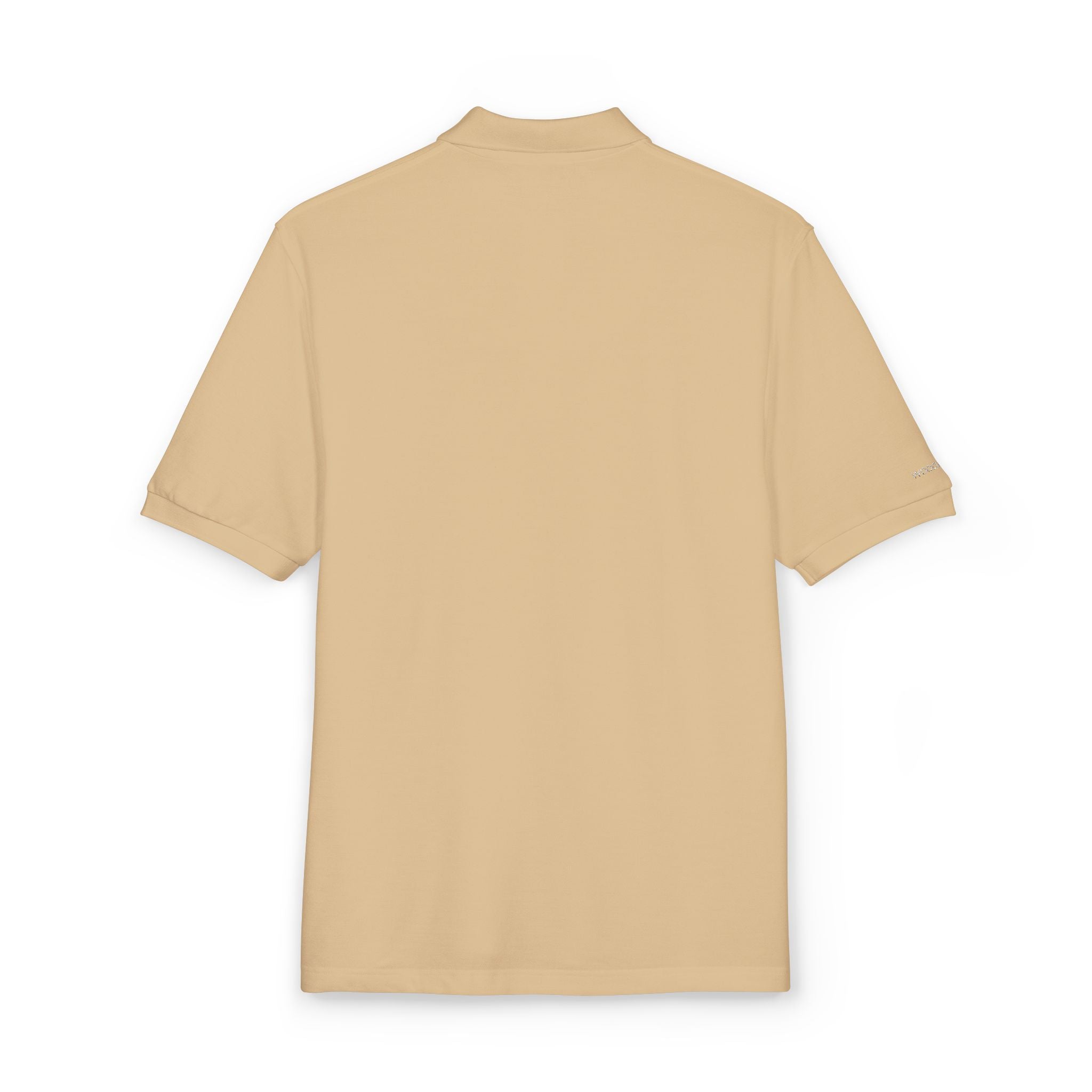 114 - Woodland Academy Embroidered Multi Color Classic Polo Shirt — Small Chest Crest Logo