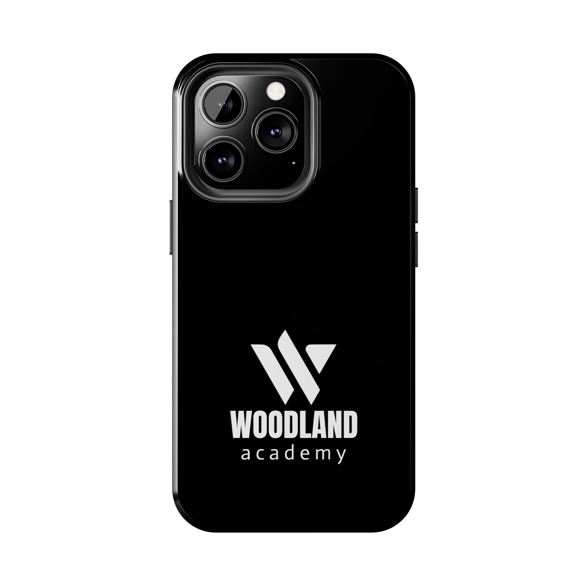 36 - Woodland Academy Tough Phone Case — Minimal Logo Protective iPhone Case