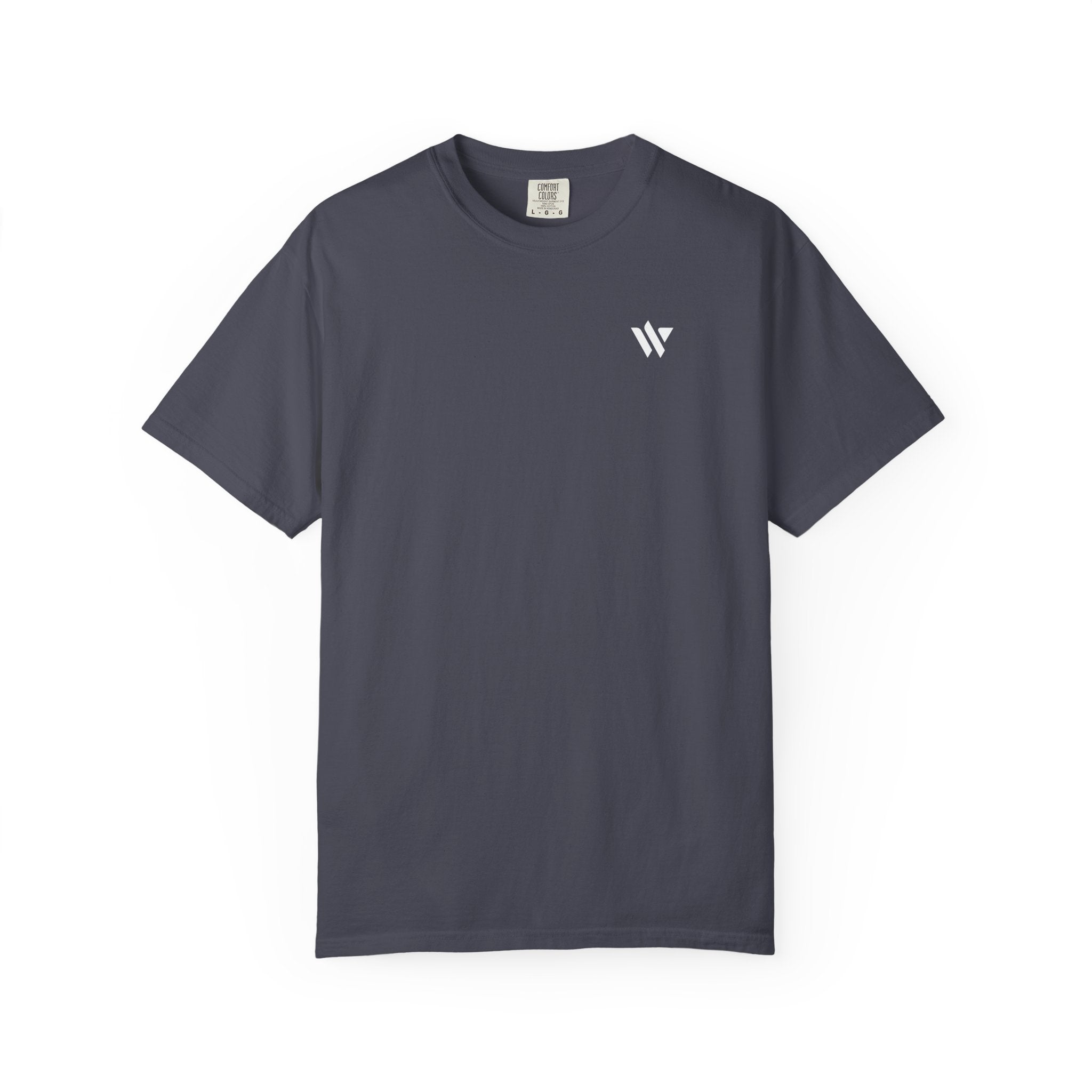 11 - Woodland Logo Multi Color T-Shirt — Minimal Logo Tee for Leaders & Coaches