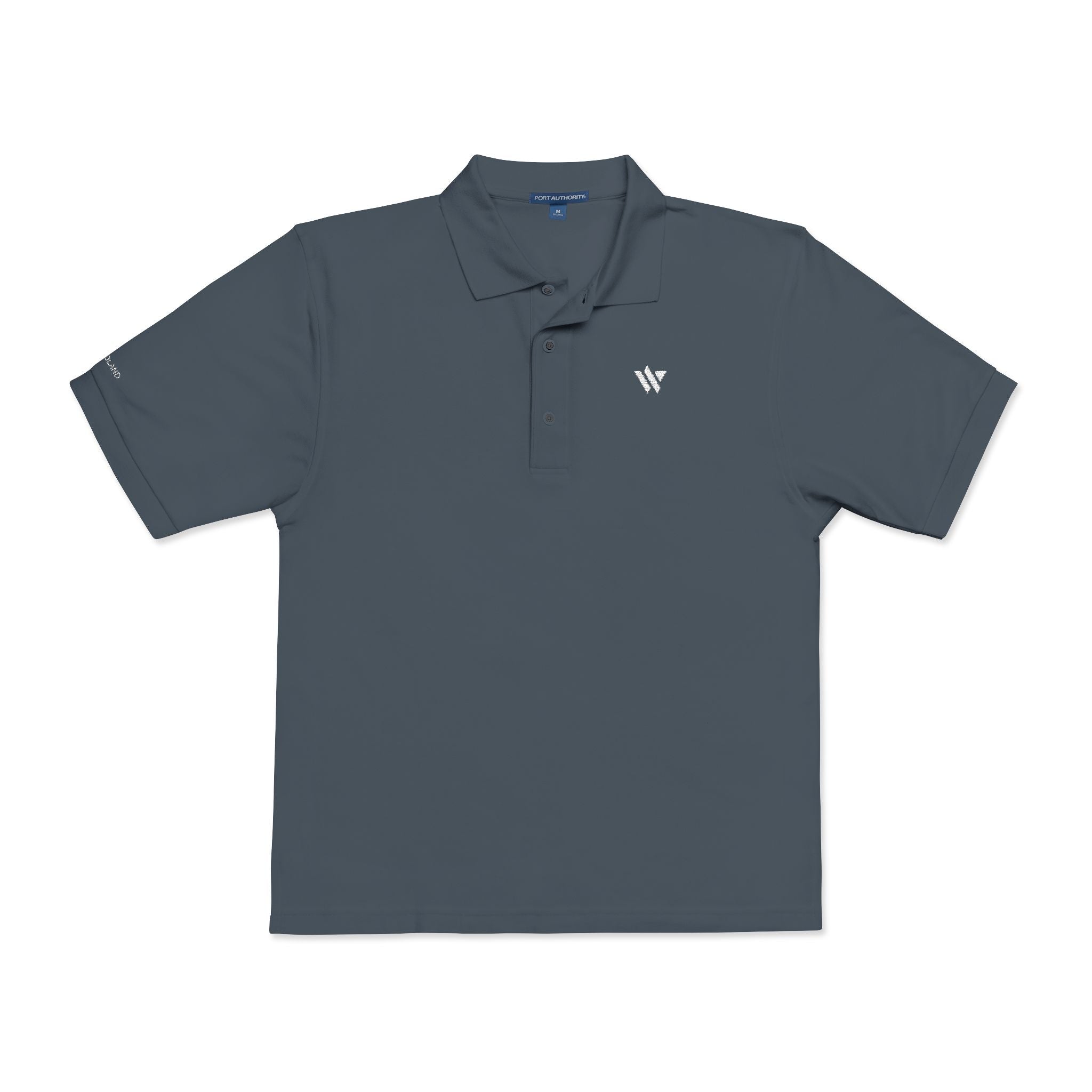 114 - Woodland Embroidered Multi Color Classic Polo Shirt — Small Chest Crest Logo