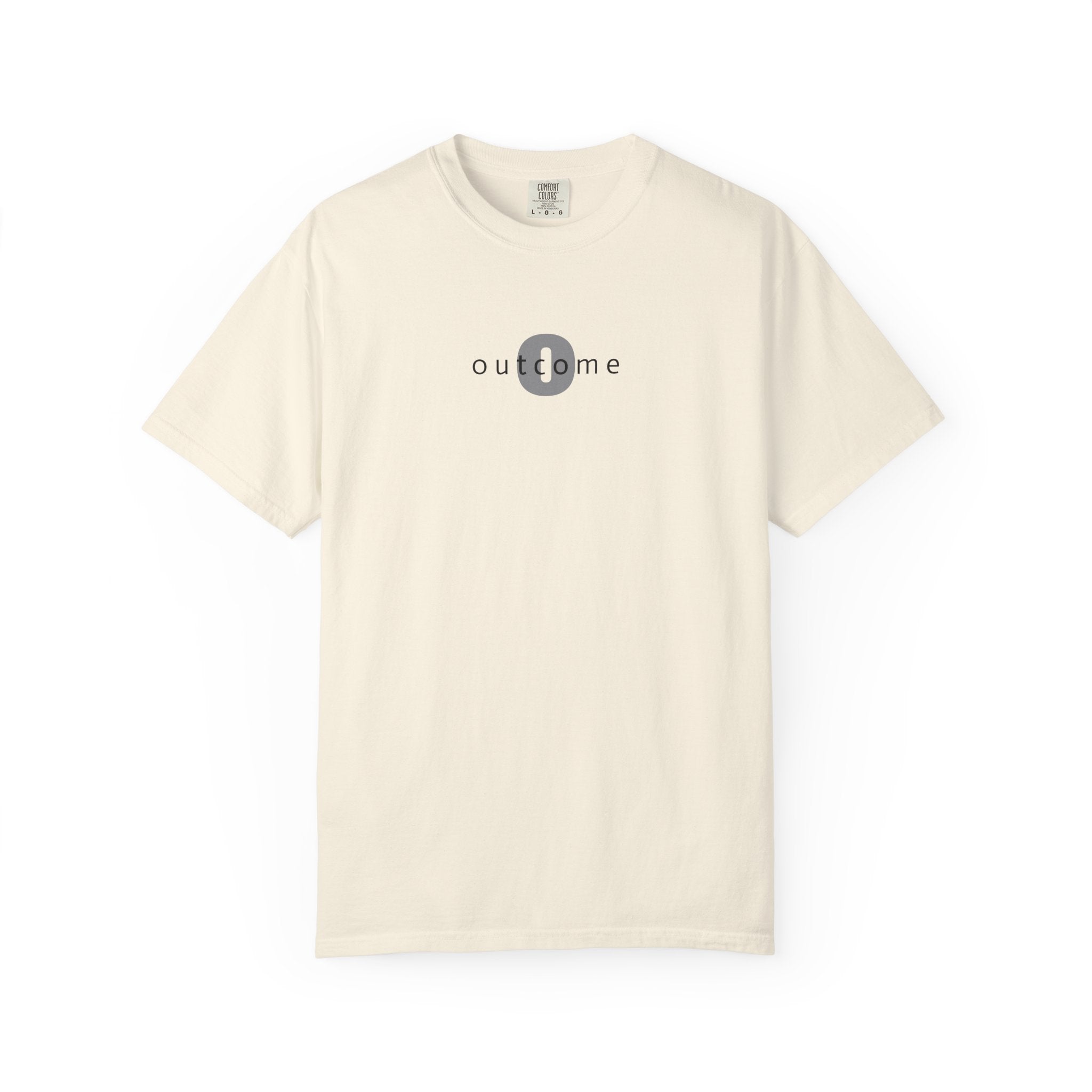 91 - Outcome Leadership- Celebrate Multi Color T-Shirt — Minimal Logo Tee for Leaders & Coaches