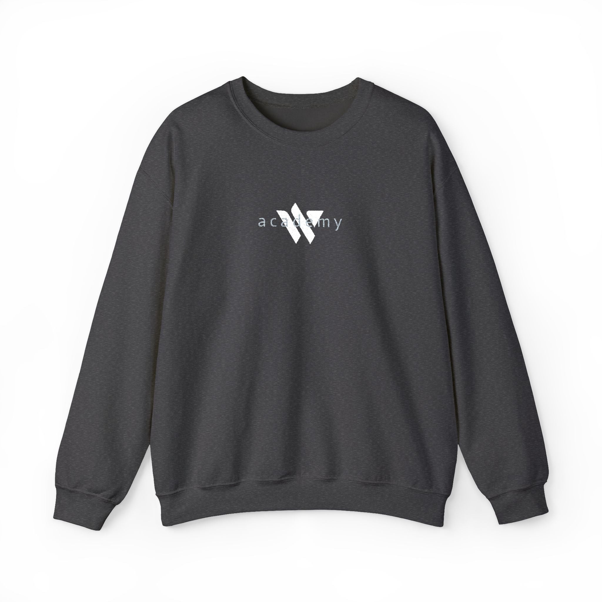 15 - Woodland Academy Embroidered Multi Color Crewneck Sweatshirt – Minimal Motivational Pullover
