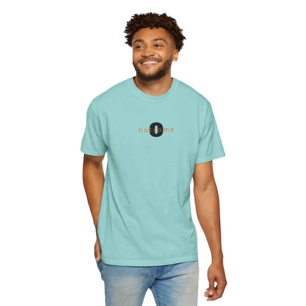 91 - Outcome Leadership- New Opportunity- Multi Color T-Shirt — Minimal Logo Tee for Leaders & Coaches