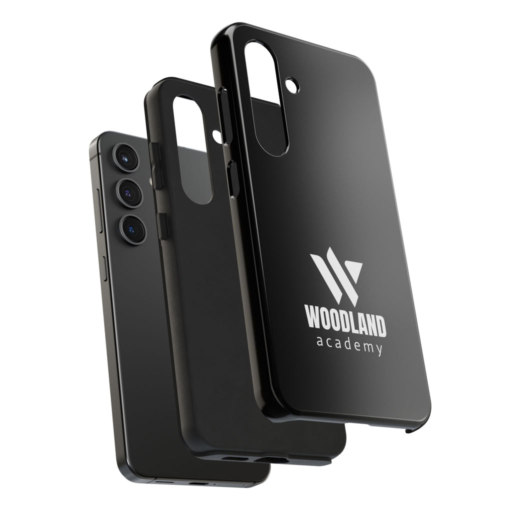 36 - Woodland Academy Tough Phone Case — Minimal Logo Protective iPhone Case