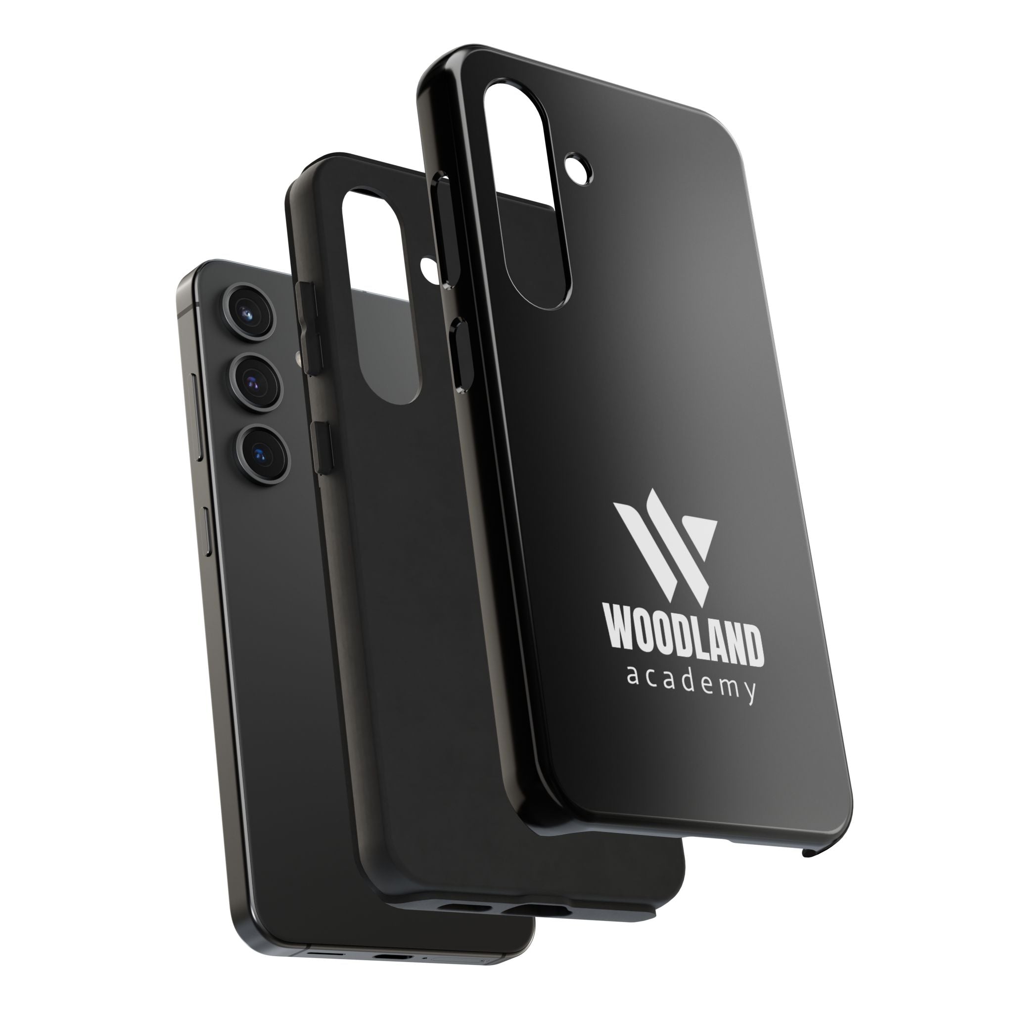 36 - Woodland Academy Tough Phone Case — Minimal Logo Protective iPhone Case