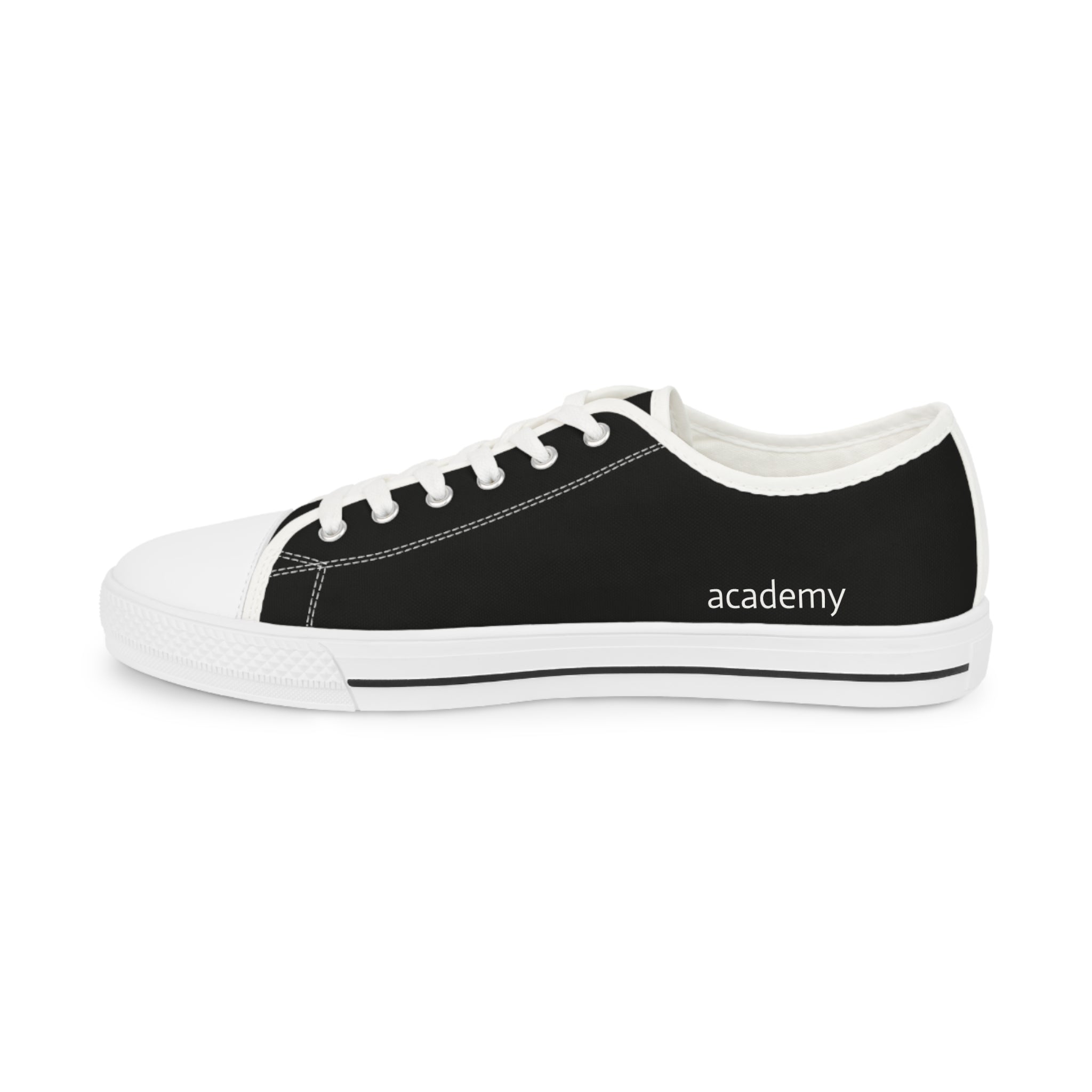 4 - Woodland Academy Men's Low Top Sneakers — Casual Brown Canvas Low-Top Shoes