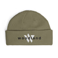 31 - Woodland Multi Colors Logo Cuff Beanie — Embroidered Streetwear Knit Hat