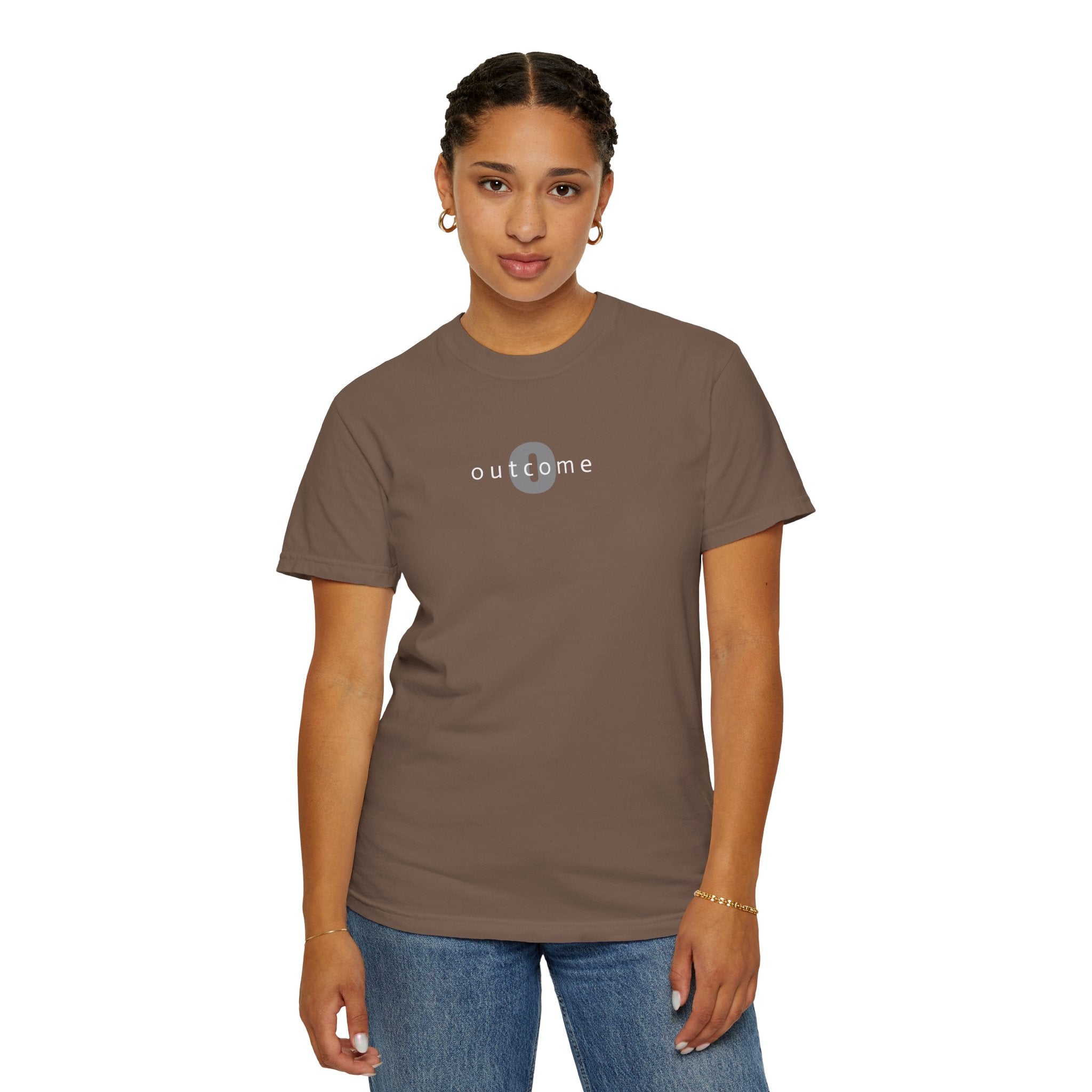 91 - Outcome Leadership- Noise - Multi Color T-Shirt — Minimal Logo Tee for Leaders & Coaches