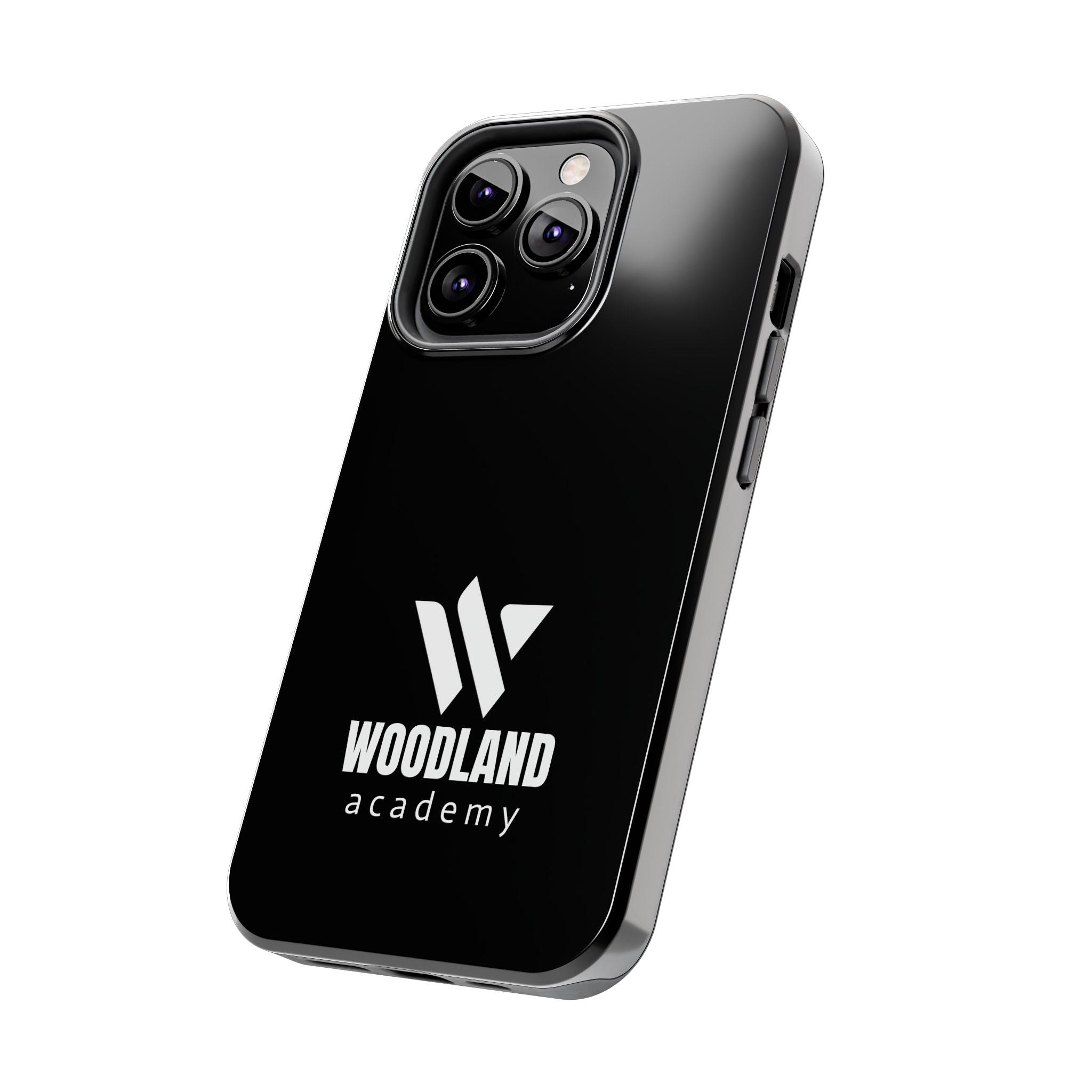 36 - Woodland Academy Tough Phone Case — Minimal Logo Protective iPhone Case