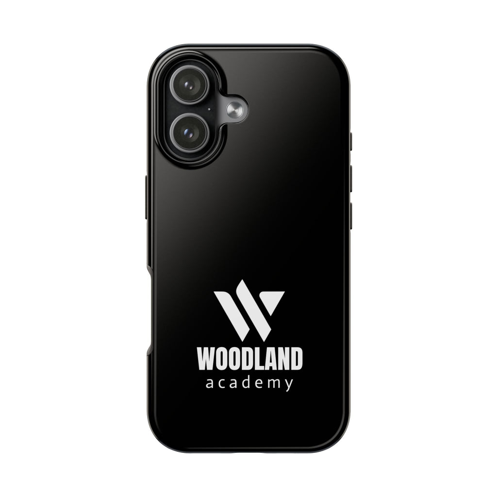 36 - Woodland Academy Tough Phone Case — Minimal Logo Protective iPhone Case