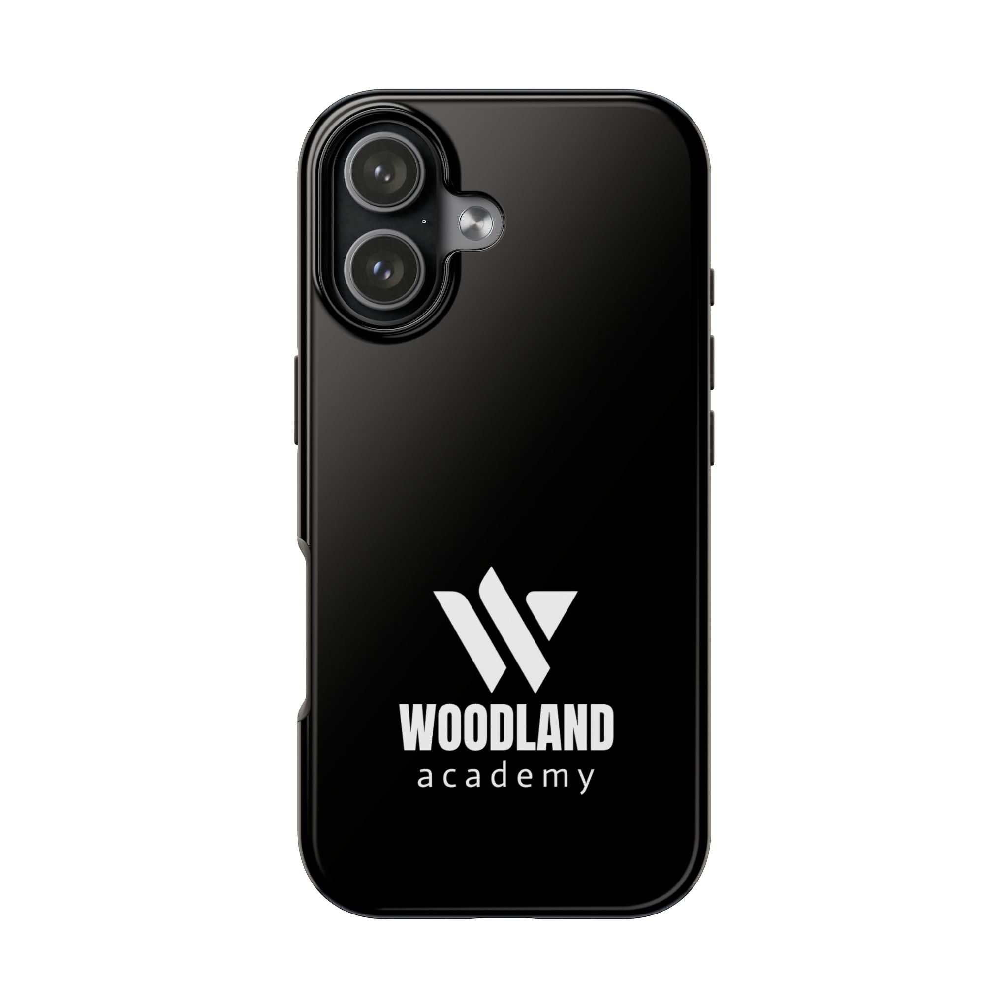 36 - Woodland Academy Tough Phone Case — Minimal Logo Protective iPhone Case