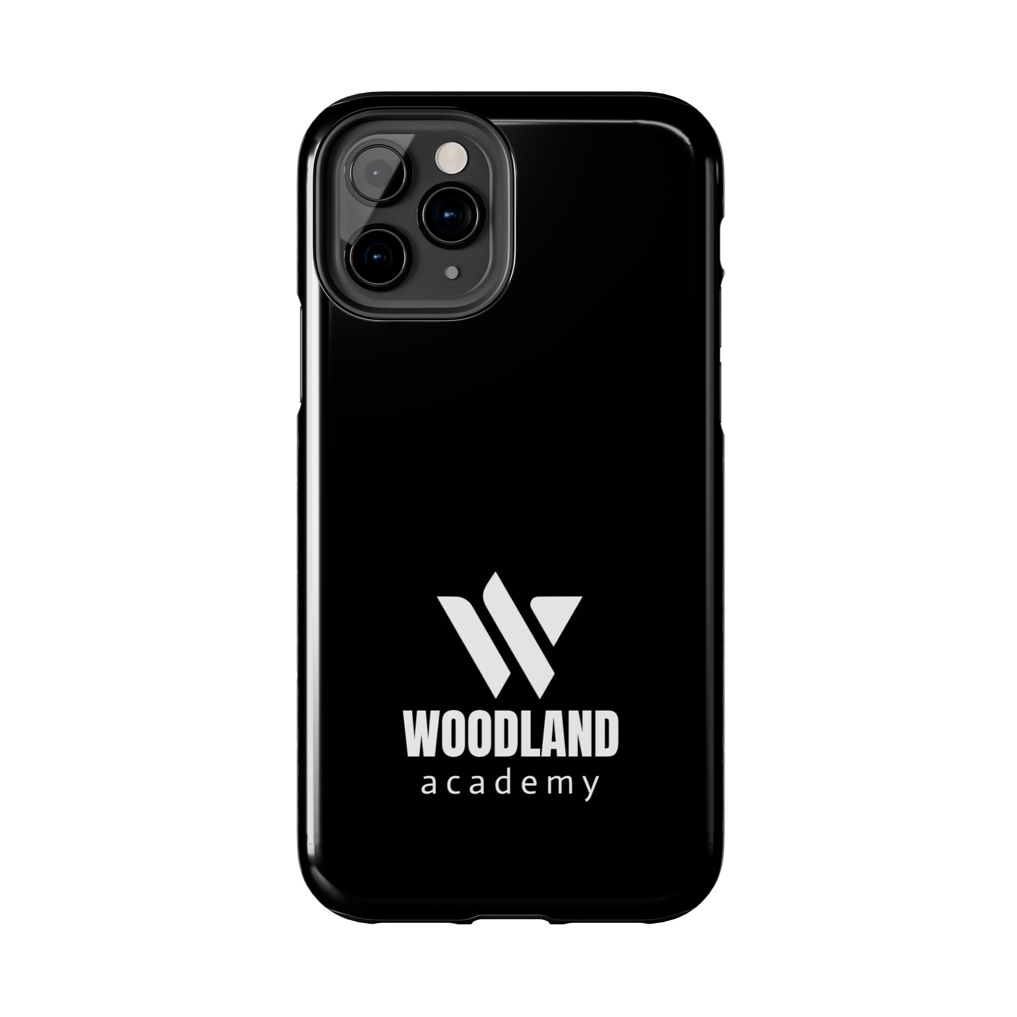 36 - Woodland Academy Tough Phone Case — Minimal Logo Protective iPhone Case