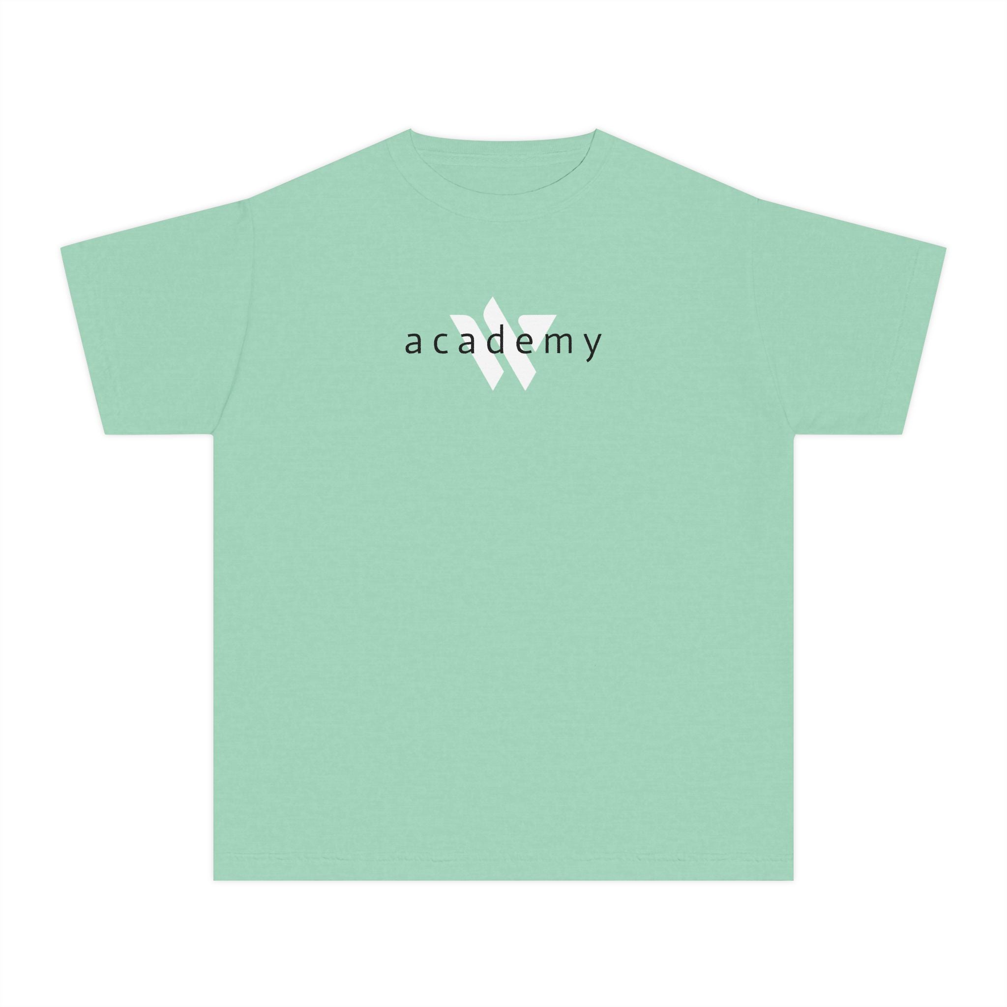 11 - Youth Multi Colors Academy Tee — Minimal Logo Kids T‑Shirt