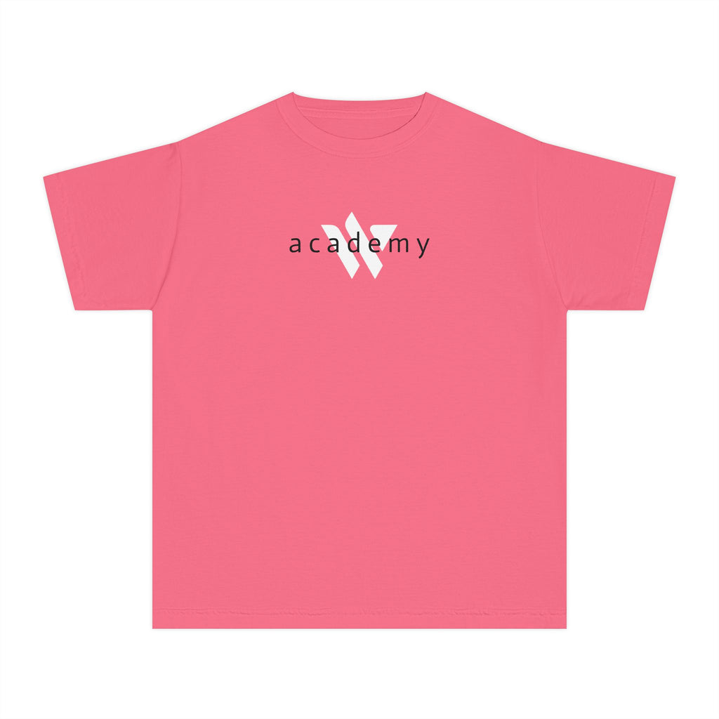 11 - Youth Multi Colors Academy Tee — Minimal Logo Kids T‑Shirt