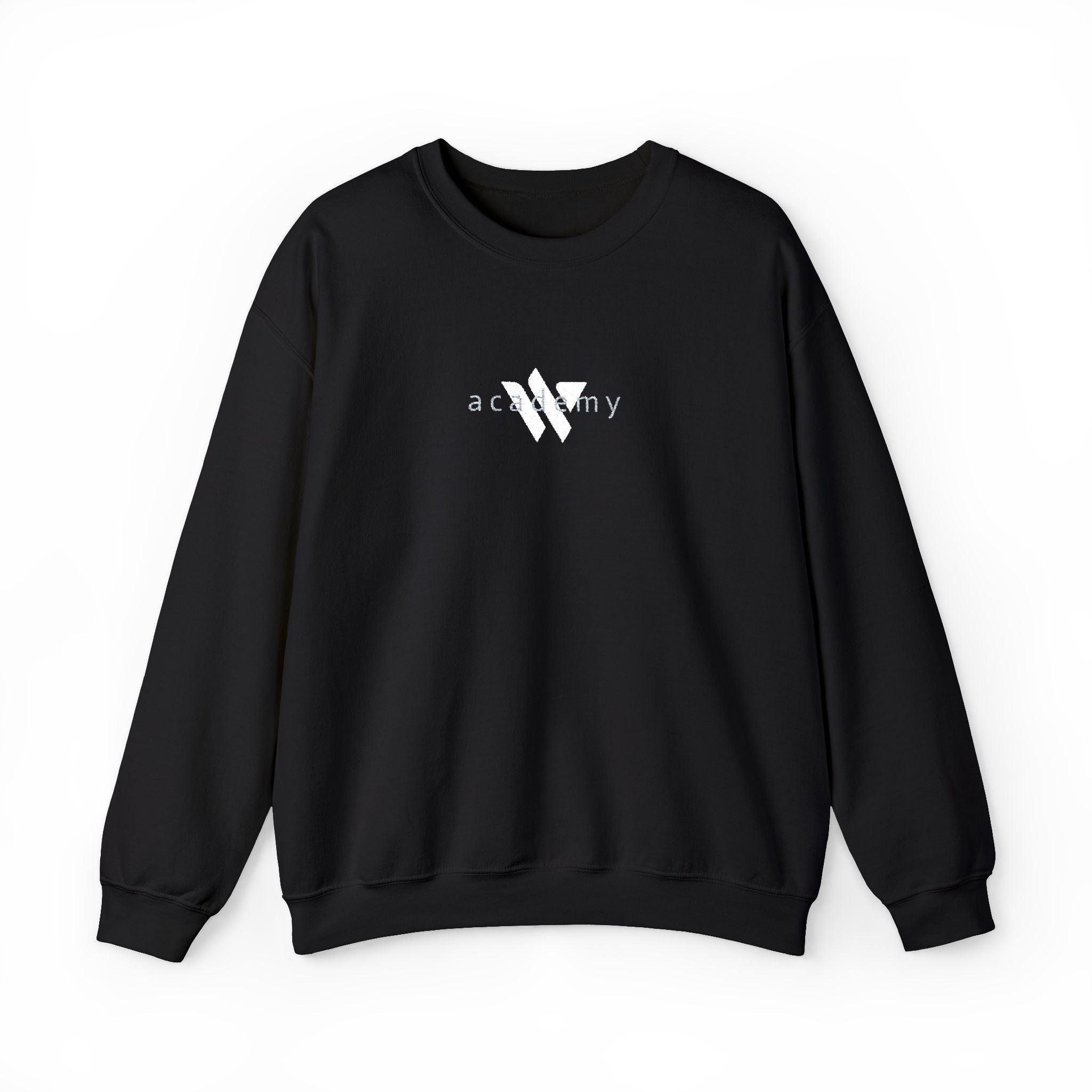 15 - Woodland Academy Embroidered Multi Color Crewneck Sweatshirt – Minimal Motivational Pullover