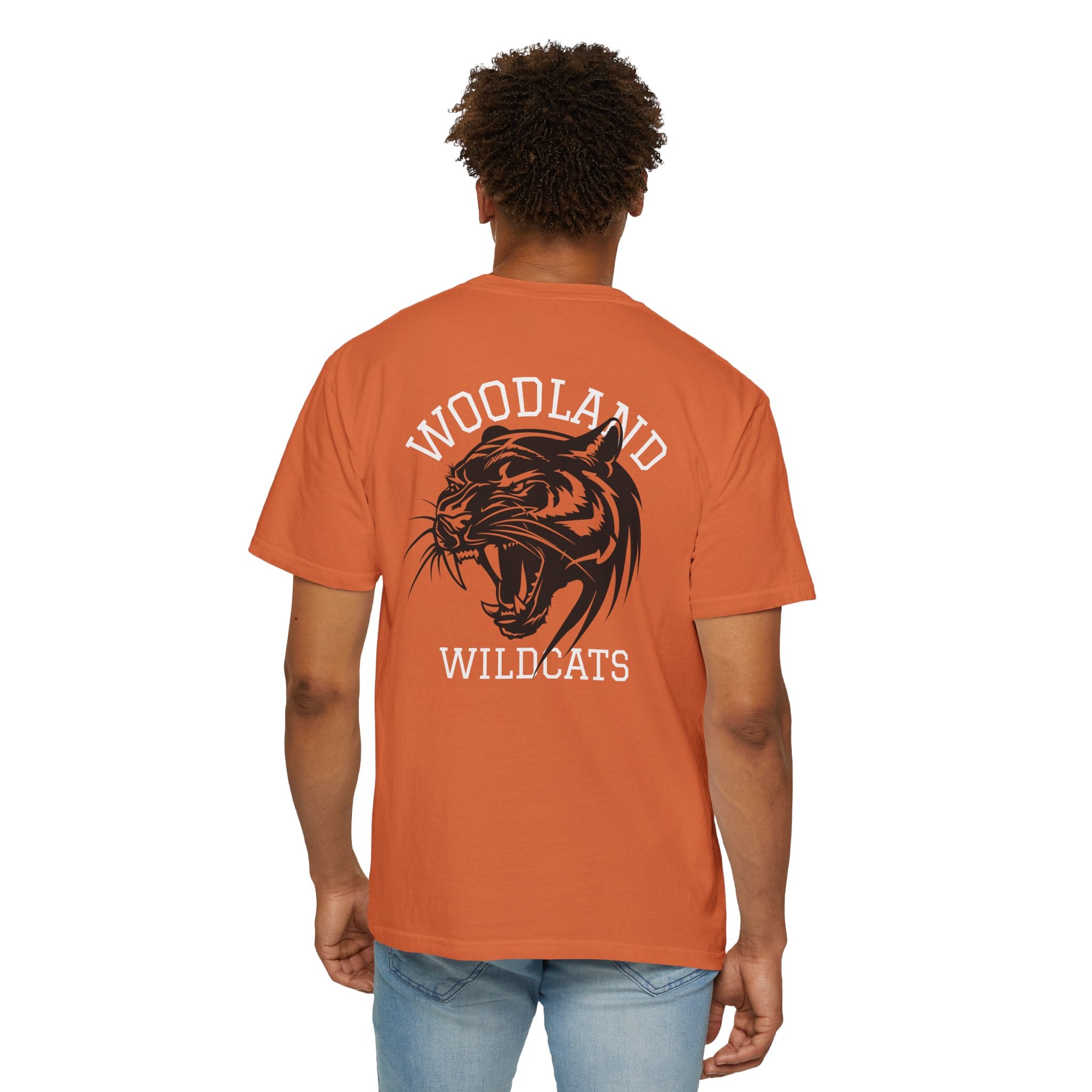11 - Woodland Academy Wildcats Multi Color T-Shirt — Minimal Logo Tee for Leaders & Coaches