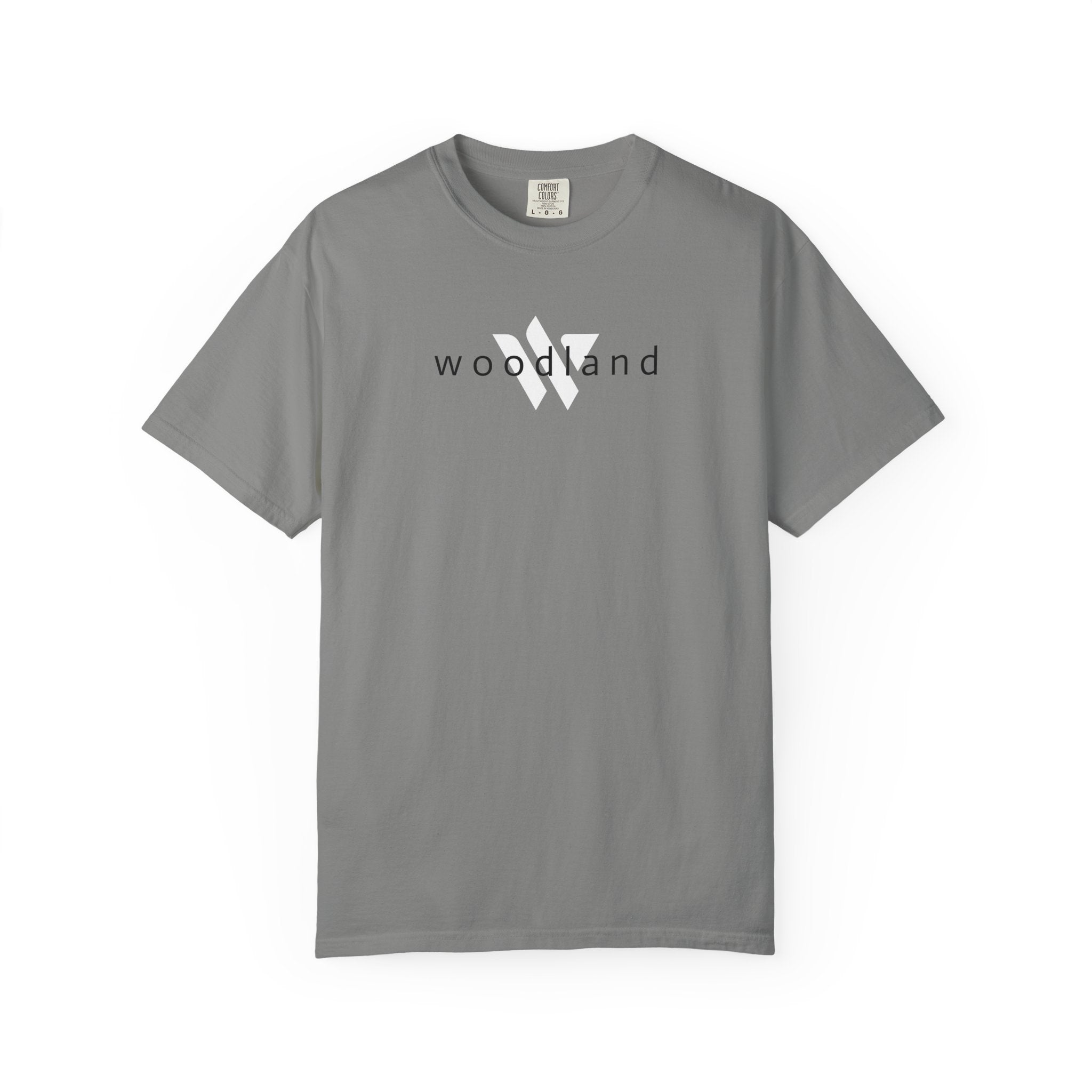 11 - WOODLAND Multi Color T-Shirt — Minimal Logo Tee for Leaders & Coaches
