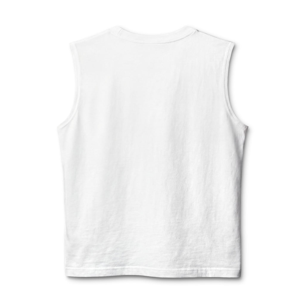 111 - Woodland Academy Muscle Tank — Minimal Black Gym Tank Top