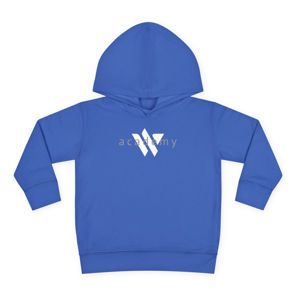 16 - Toddler Hoodie — Minimal 'Academy' Logo Kids Pullover