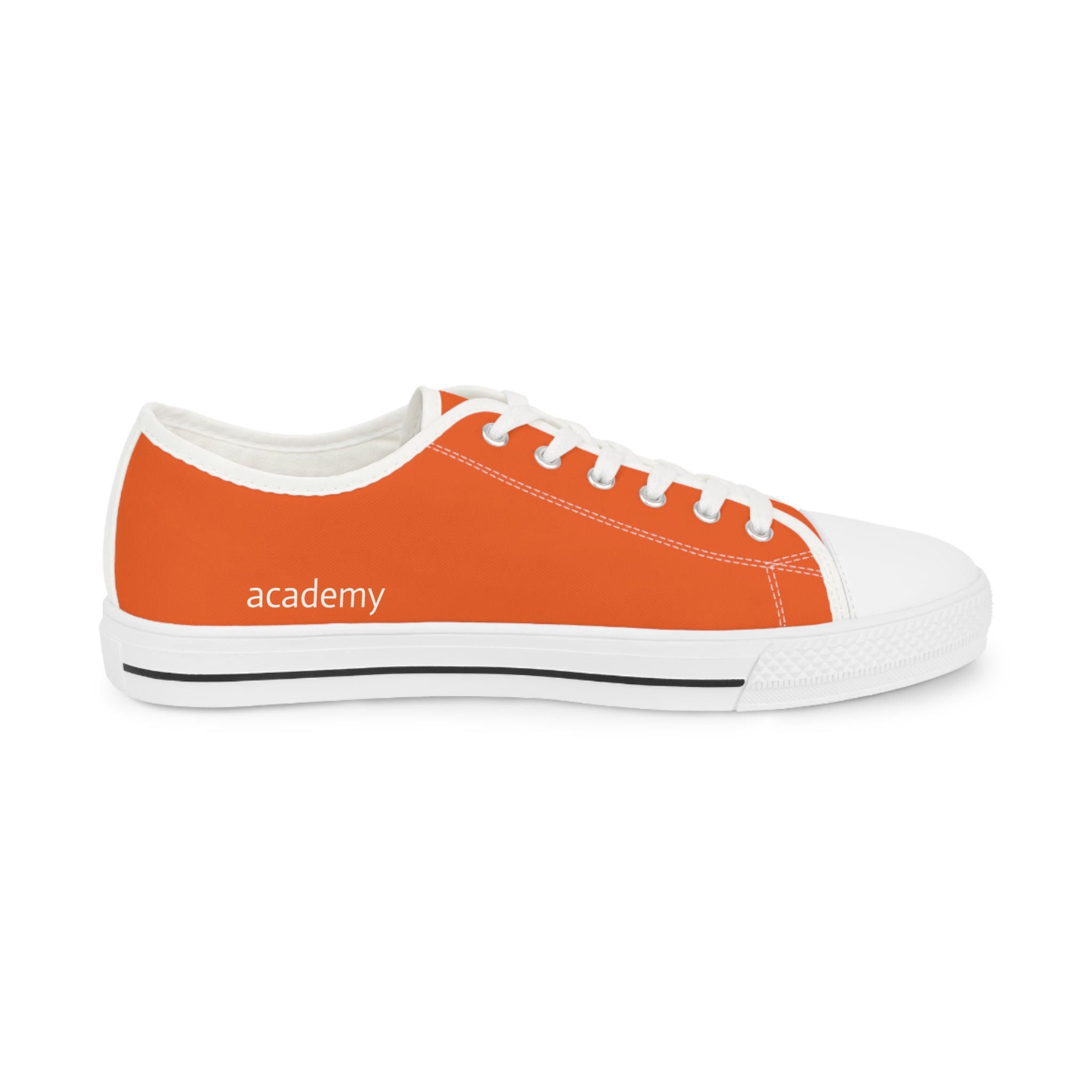 4 - Woodland Academy Men's Low Top Sneakers — Casual Brown Canvas Low-Top Shoes