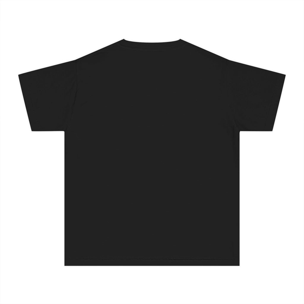 11 - Youth Black Academy Tee — Minimal Logo Kids T‑Shirt