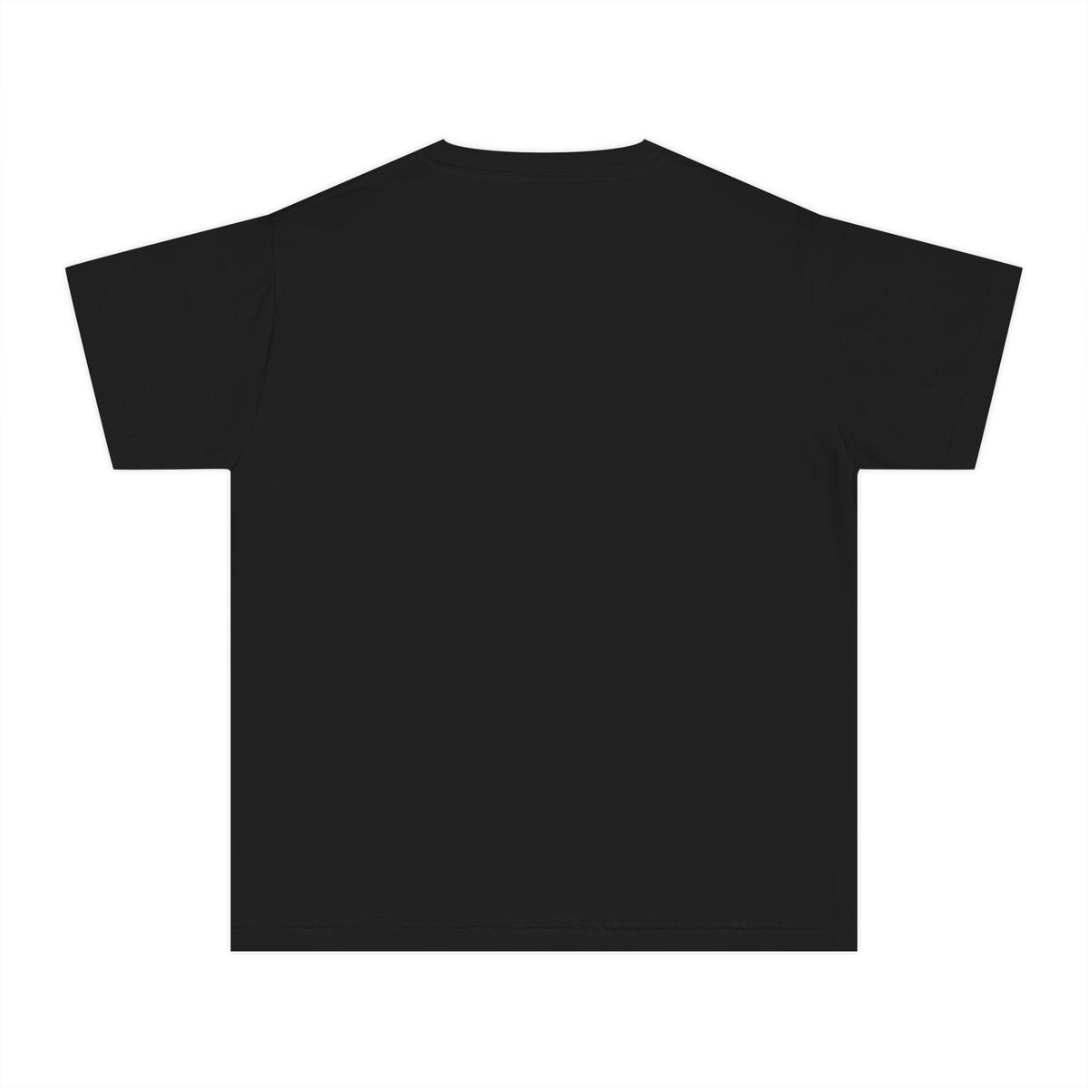 11 - Youth Black Academy Tee — Minimal Logo Kids T‑Shirt